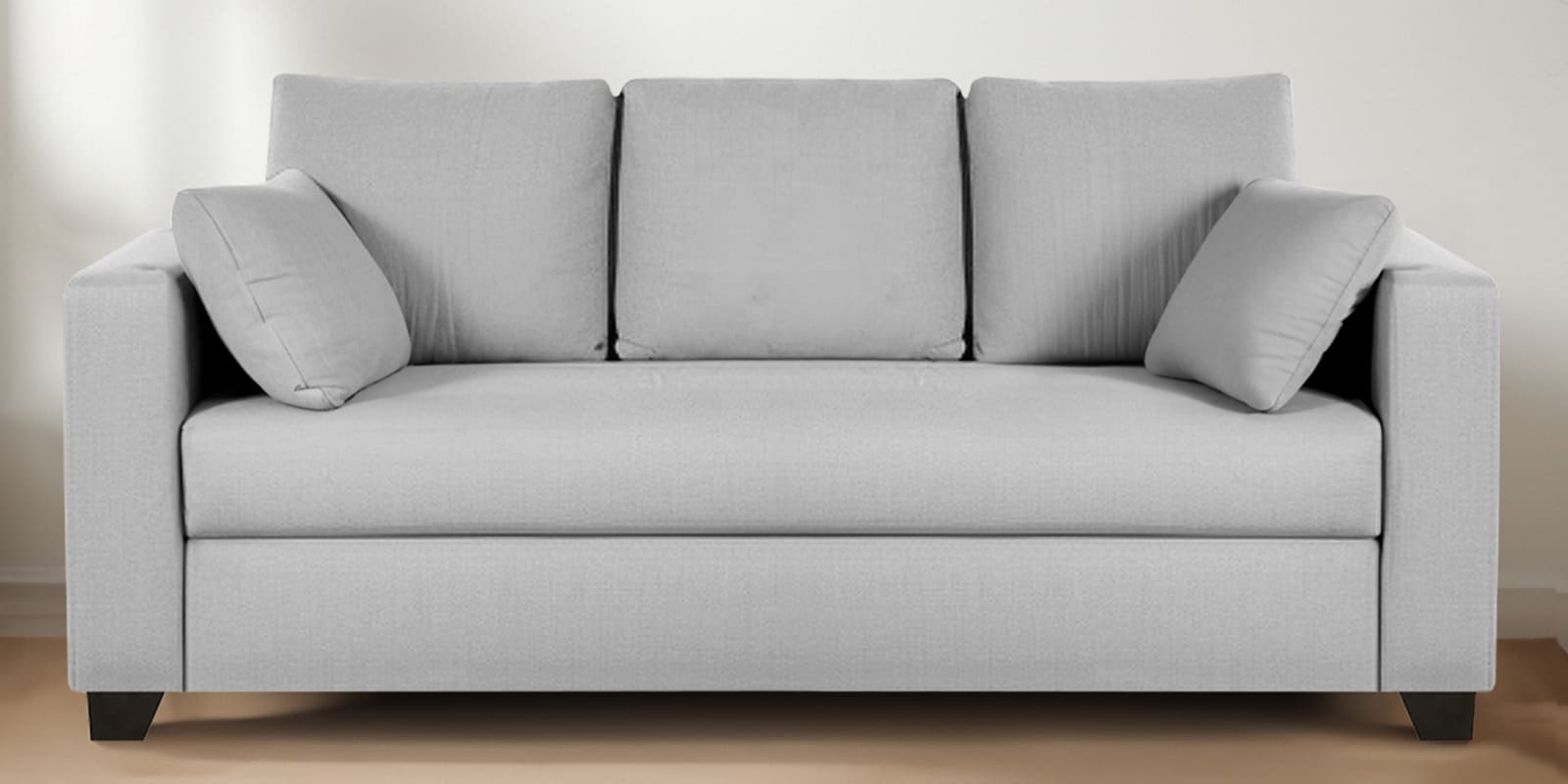 Bingo Velvet 3 Seater Sofa in Grey | Swani Furniture - Image 2