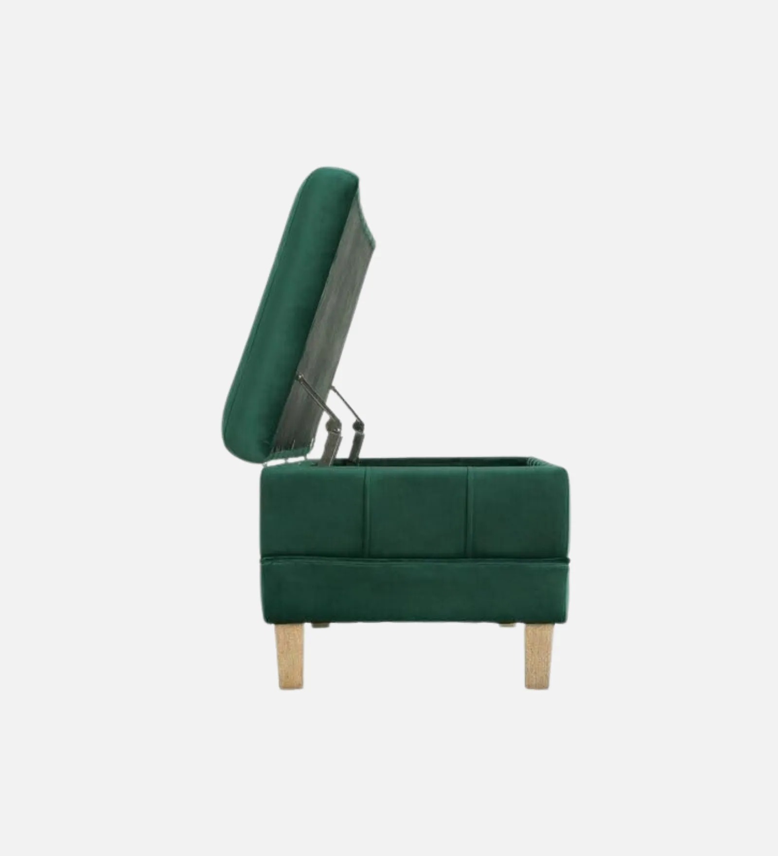 Green Storage Bench with Compartment – Functional Upholstered Seating | Swani Furniture - Image 5