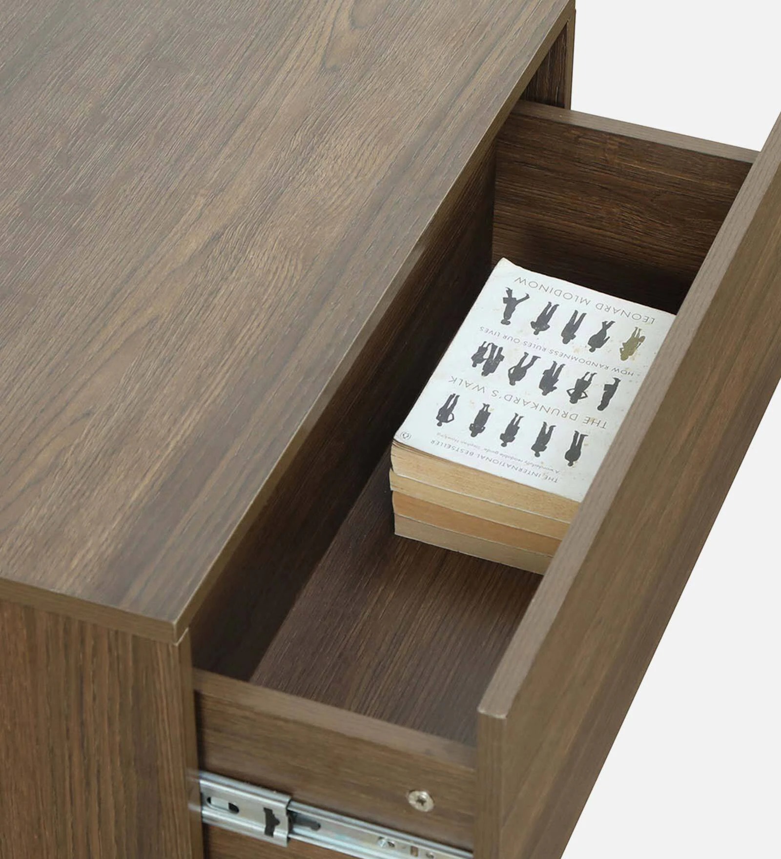 Swani Furniture Jacinta Coffee Table in Brown Colour with Storage – Modern Wooden Center Table - Image 4