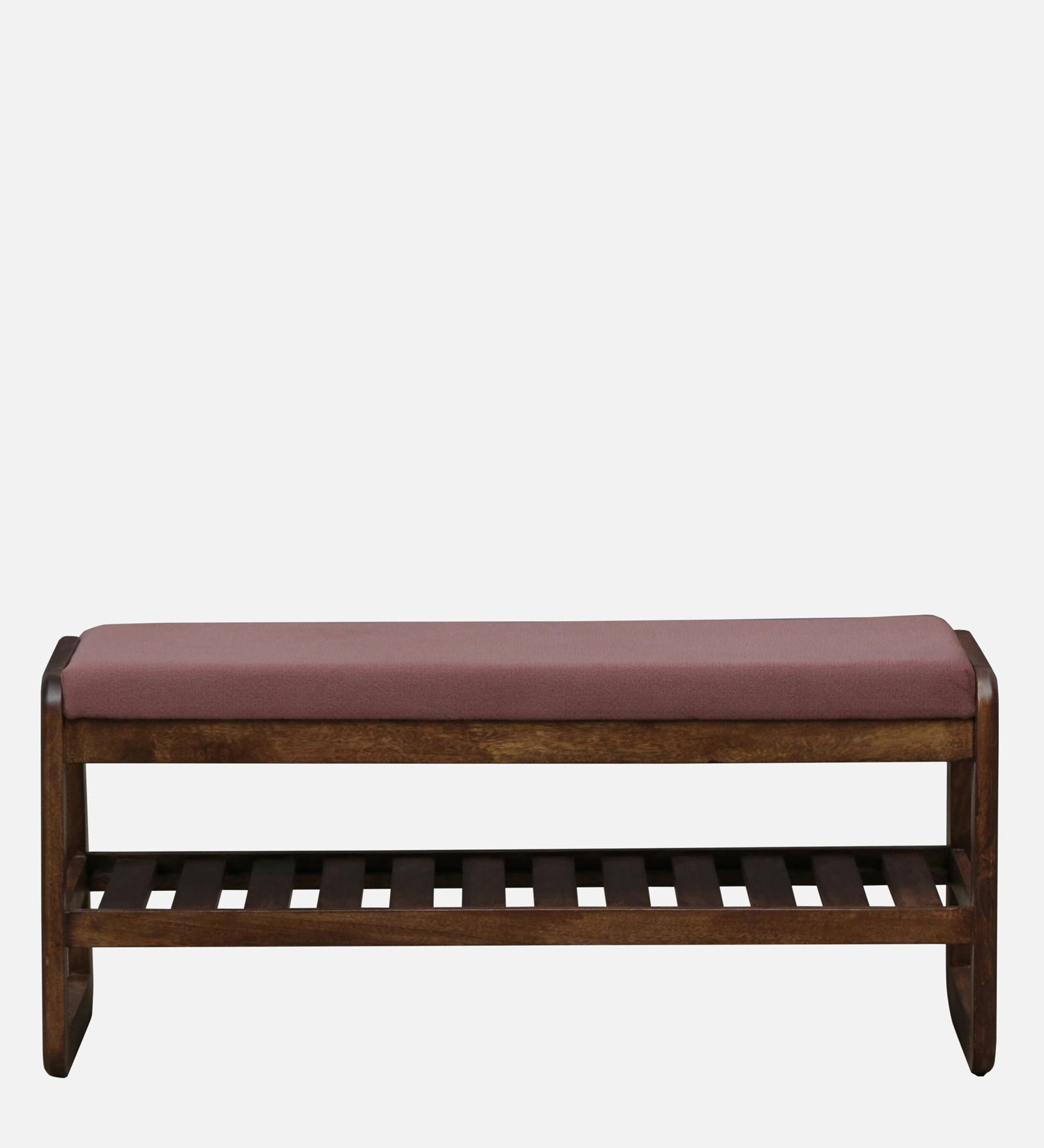 Mango Wood Shoe Bench with Seating in Tubbaq Finish – Functional Entryway Bench | Swani Furniture - Image 5