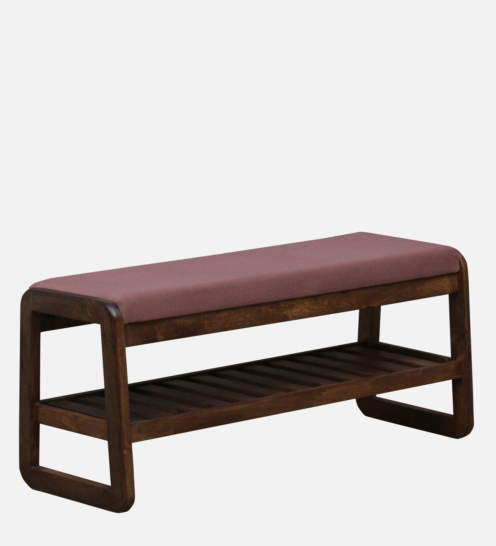 Mango Wood Shoe Bench with Seating in Tubbaq Finish – Functional Entryway Bench | Swani Furniture - Image 6