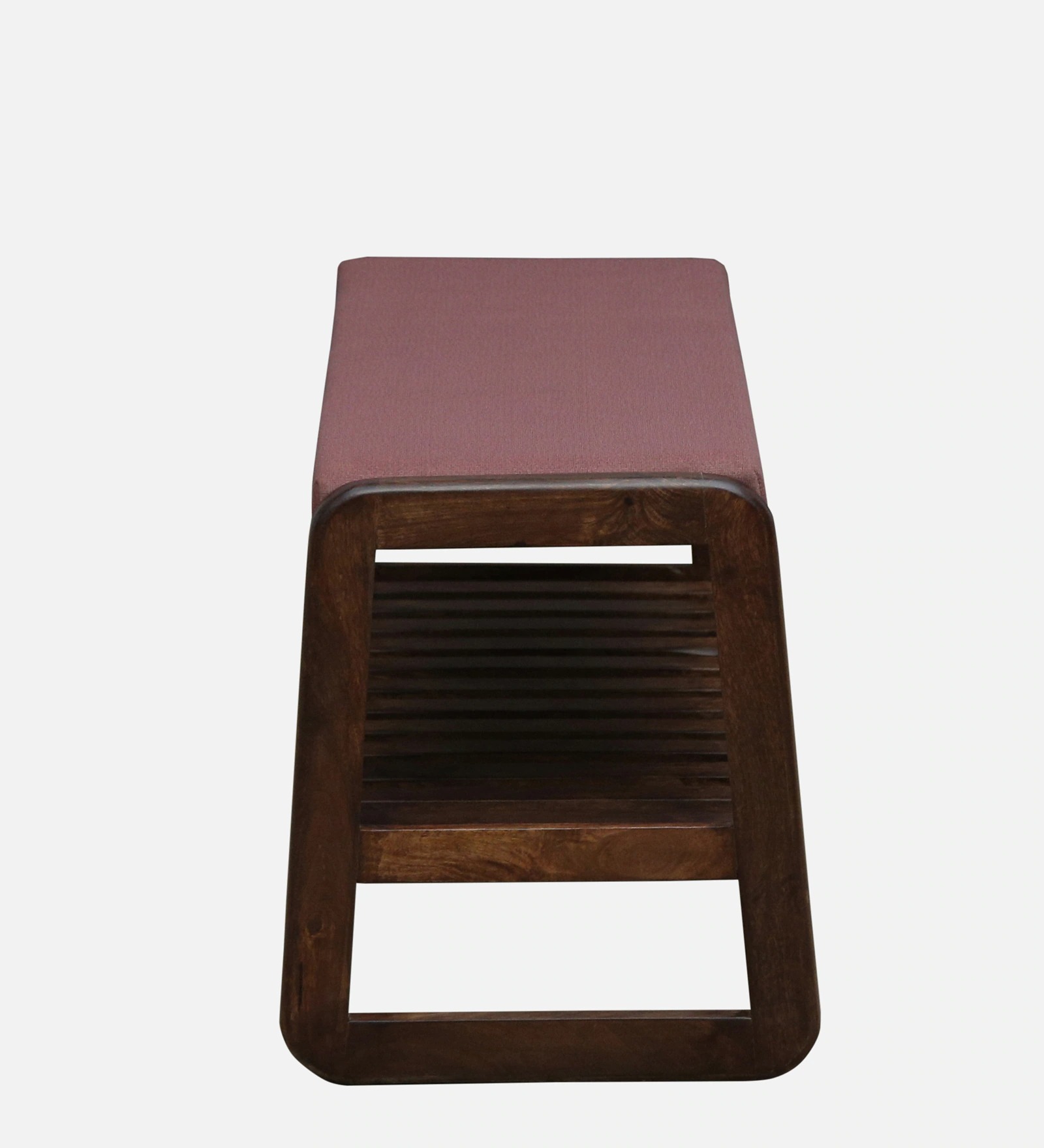 Mango Wood Shoe Bench with Seating in Tubbaq Finish – Functional Entryway Bench | Swani Furniture - Image 2