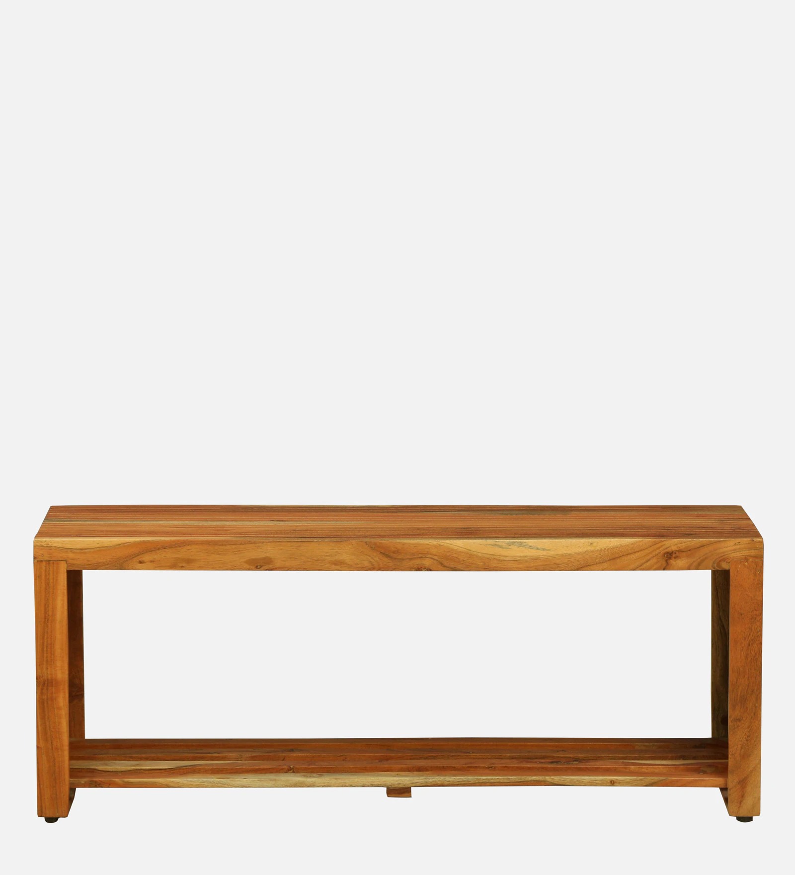 Acacia Wood Bench in Natural Finish – Solid Wood Seating Bench | Swani Furniture - Image 4