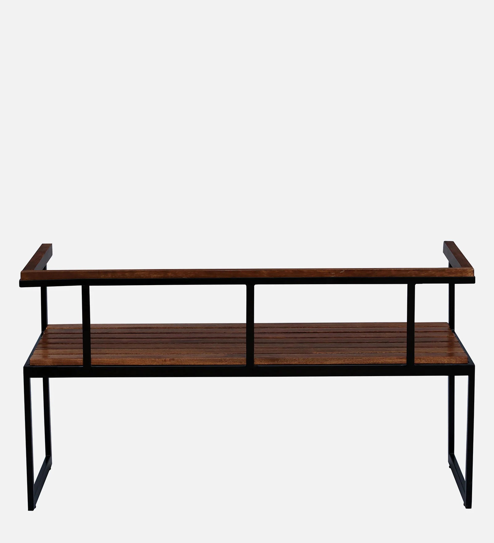 Black Metal Settee – Modern & Durable Seating Bench | Swani Furniture - Image 6