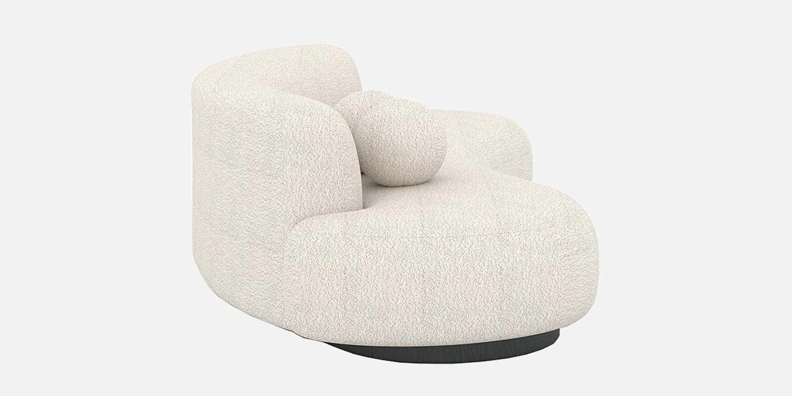 Swani Furniture Oakridge Boucle Fabric 3 Seater Sofa in Off-White Color - Image 5