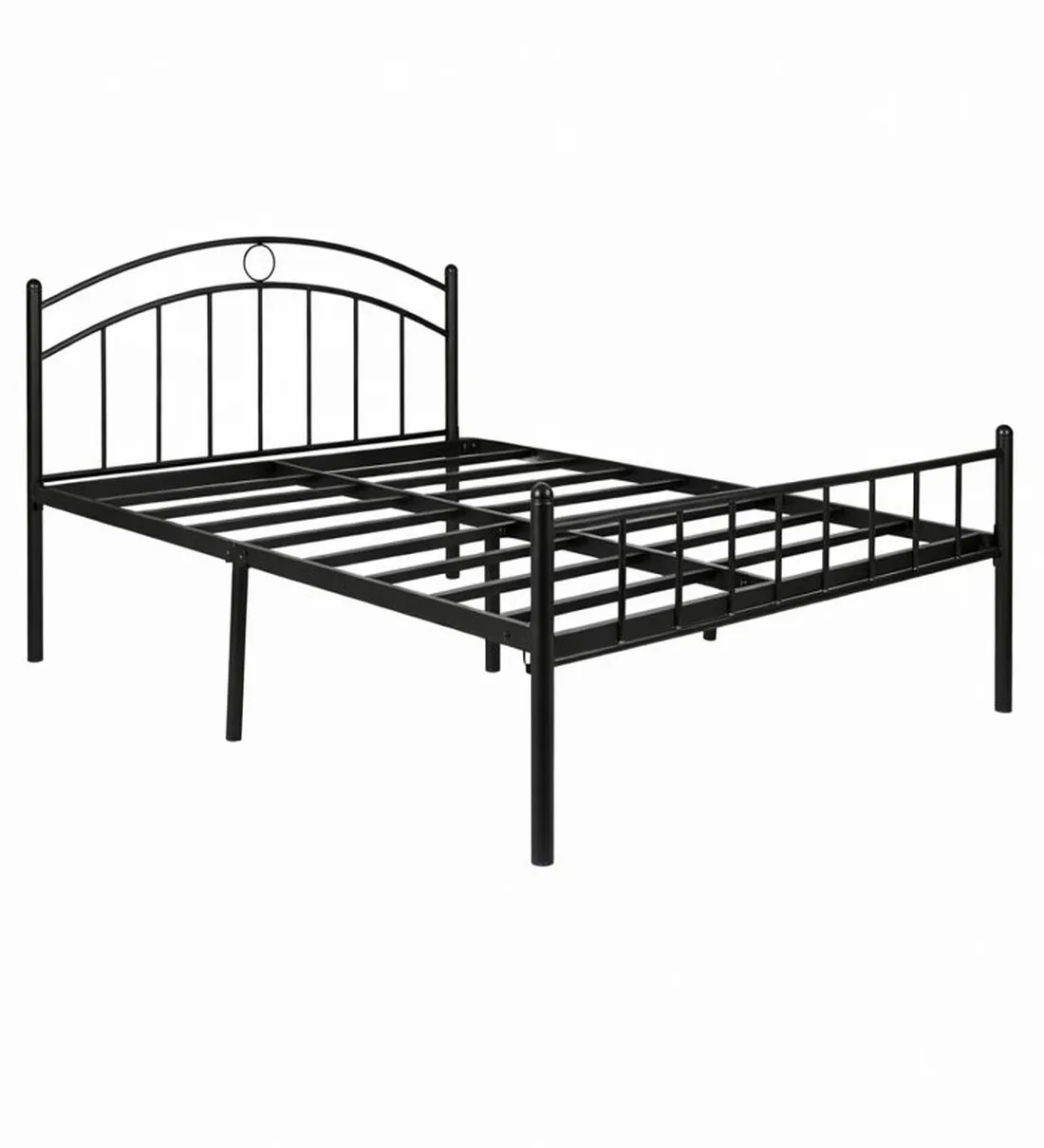Swani Furniture Etera Double Size Bed in Black Finish - Image 3