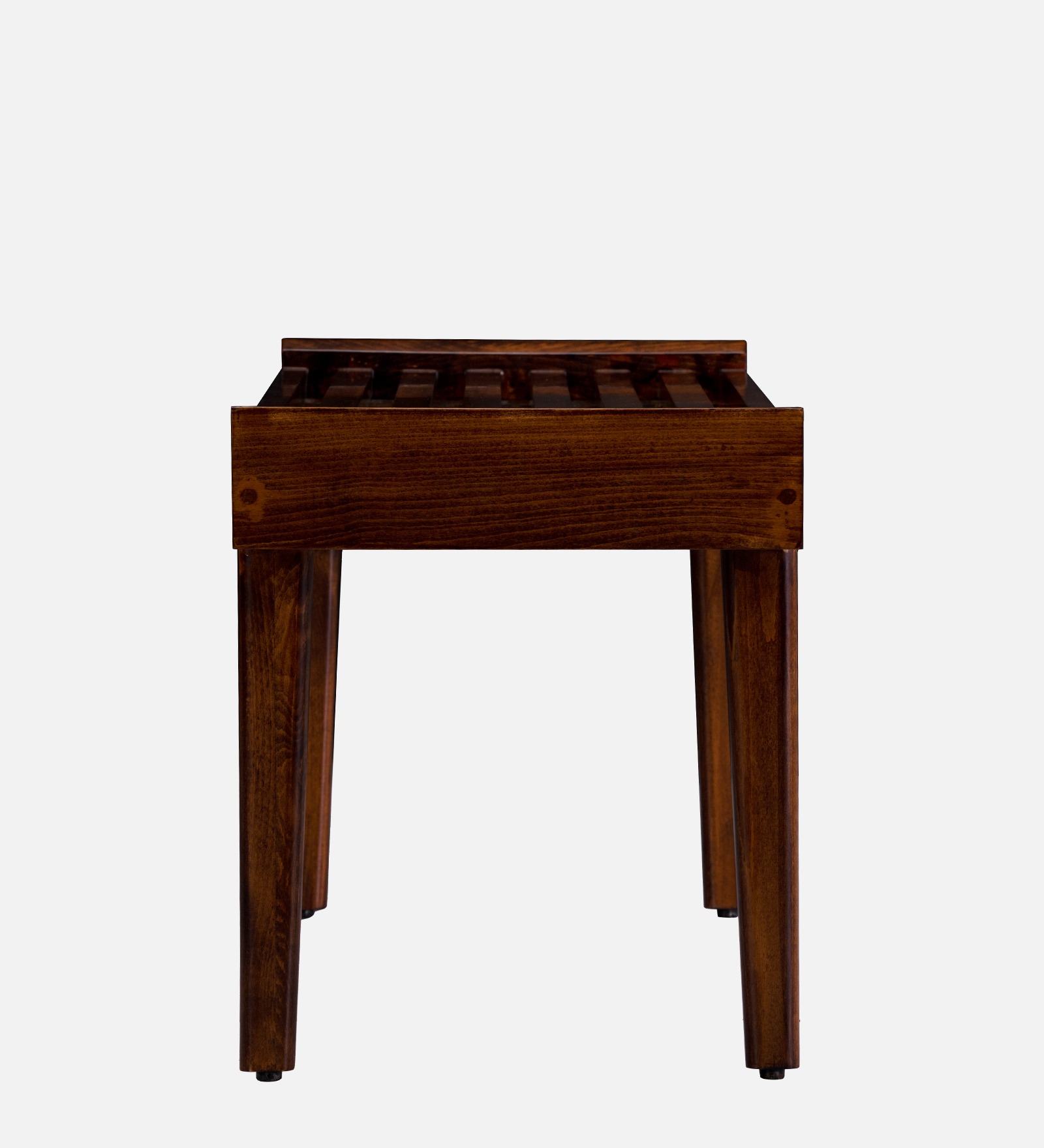 Swani Furniture Elmer Solid Wood Bench in Brown Finish - Image 5