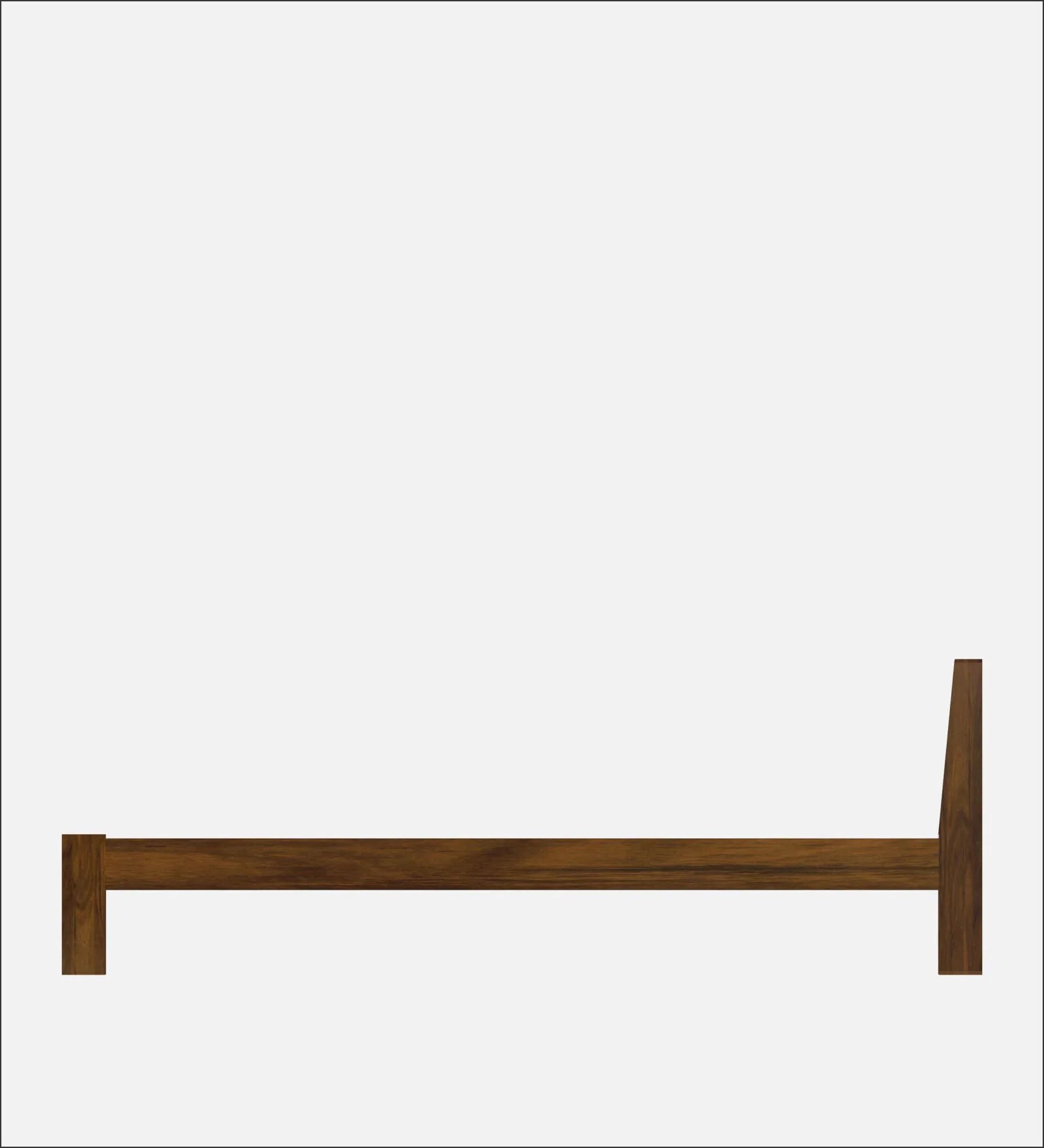 Swani Furniture Roverb Queen Size Bed in Brown Maple Finish - Image 5