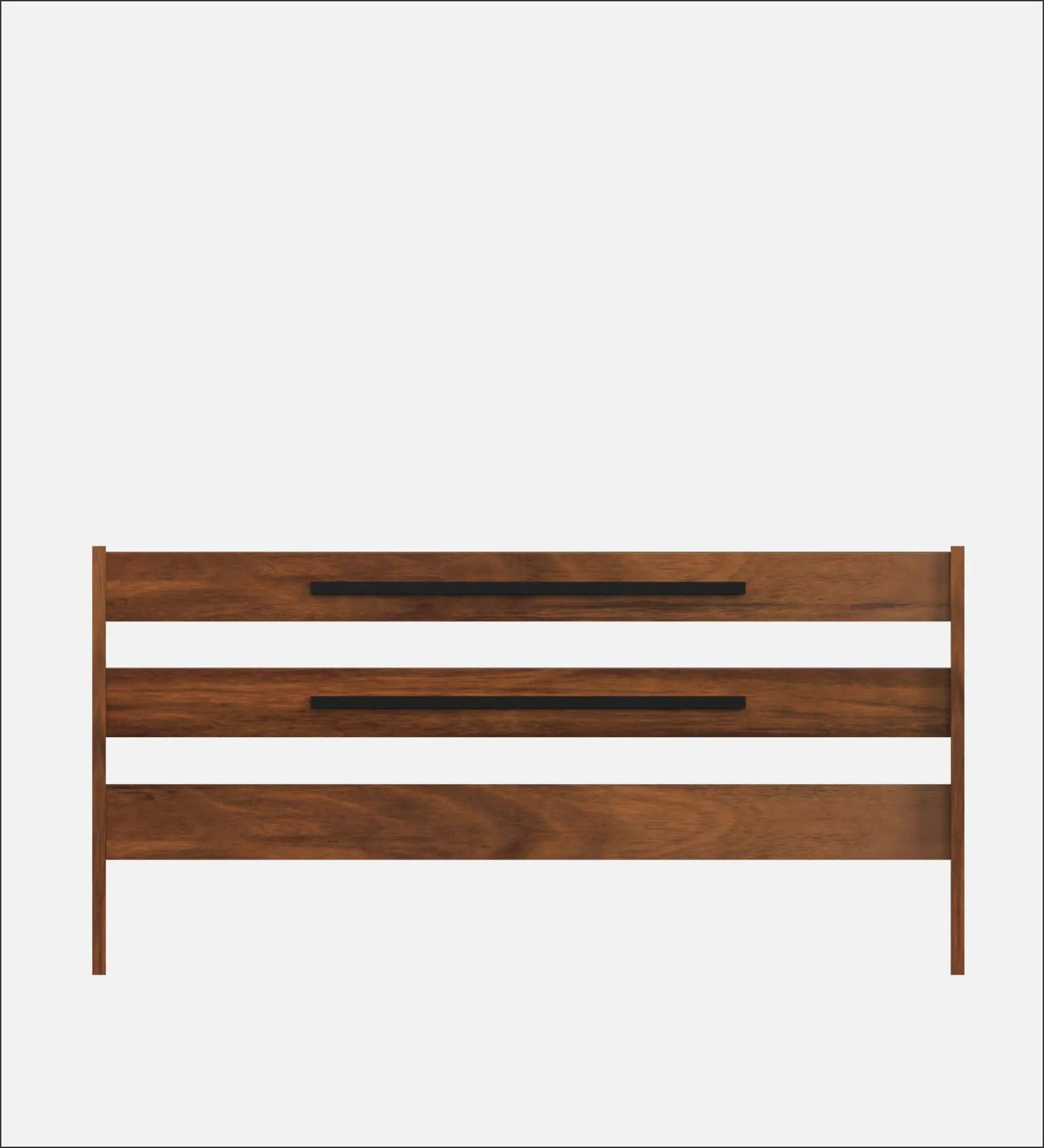 Swani Furniture Roverb Queen Size Bed in Brown Maple Finish - Image 3