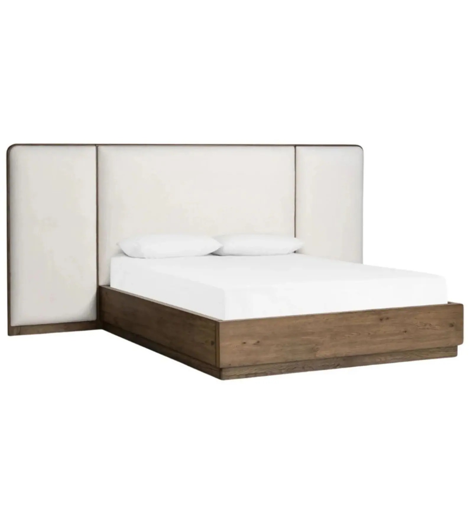 Swani Furniture Riverdale Queen Size Bed with Hydraulic Storage in White Finish - Image 6