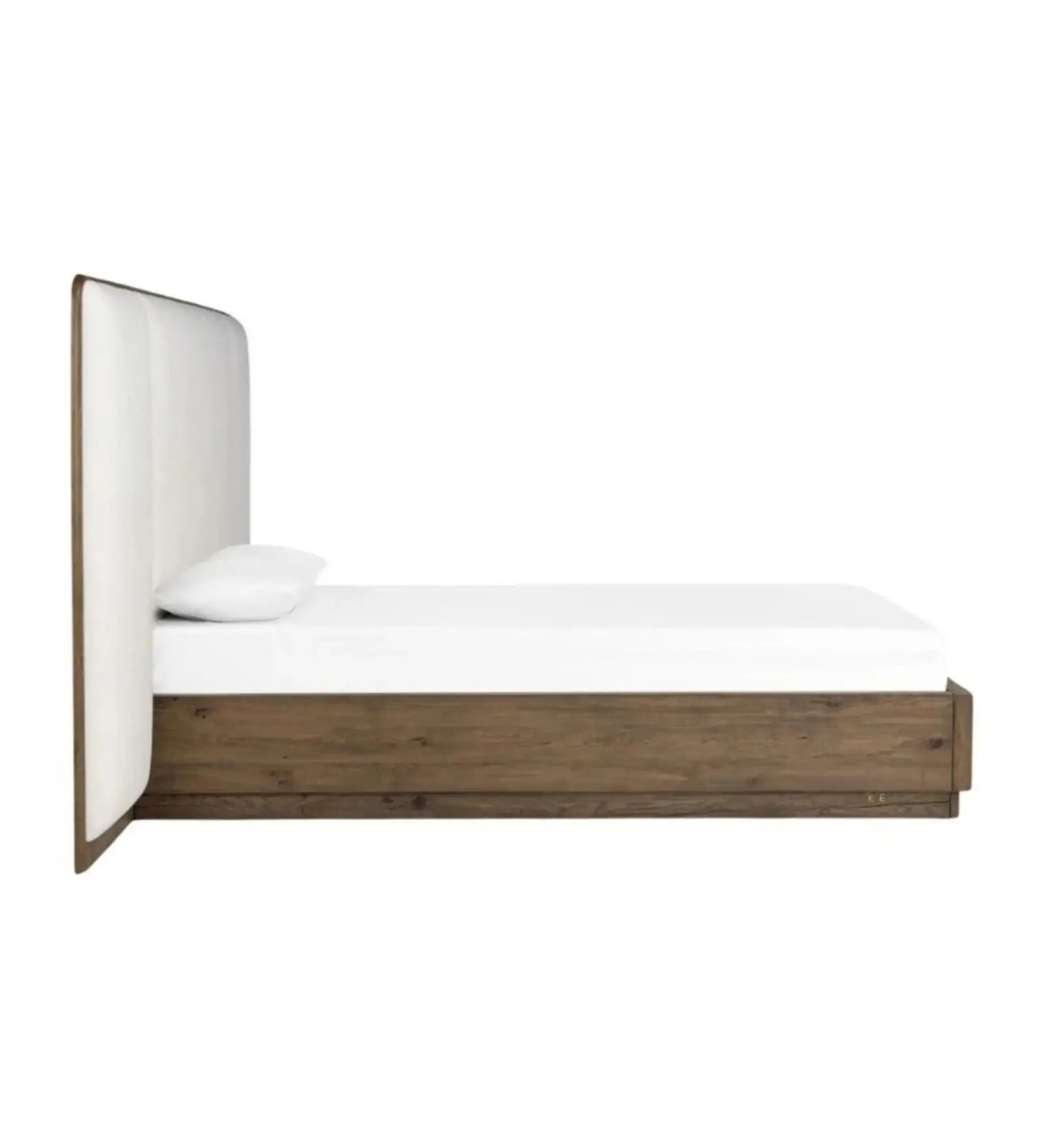 Swani Furniture Riverdale Queen Size Bed with Hydraulic Storage in White Finish - Image 4
