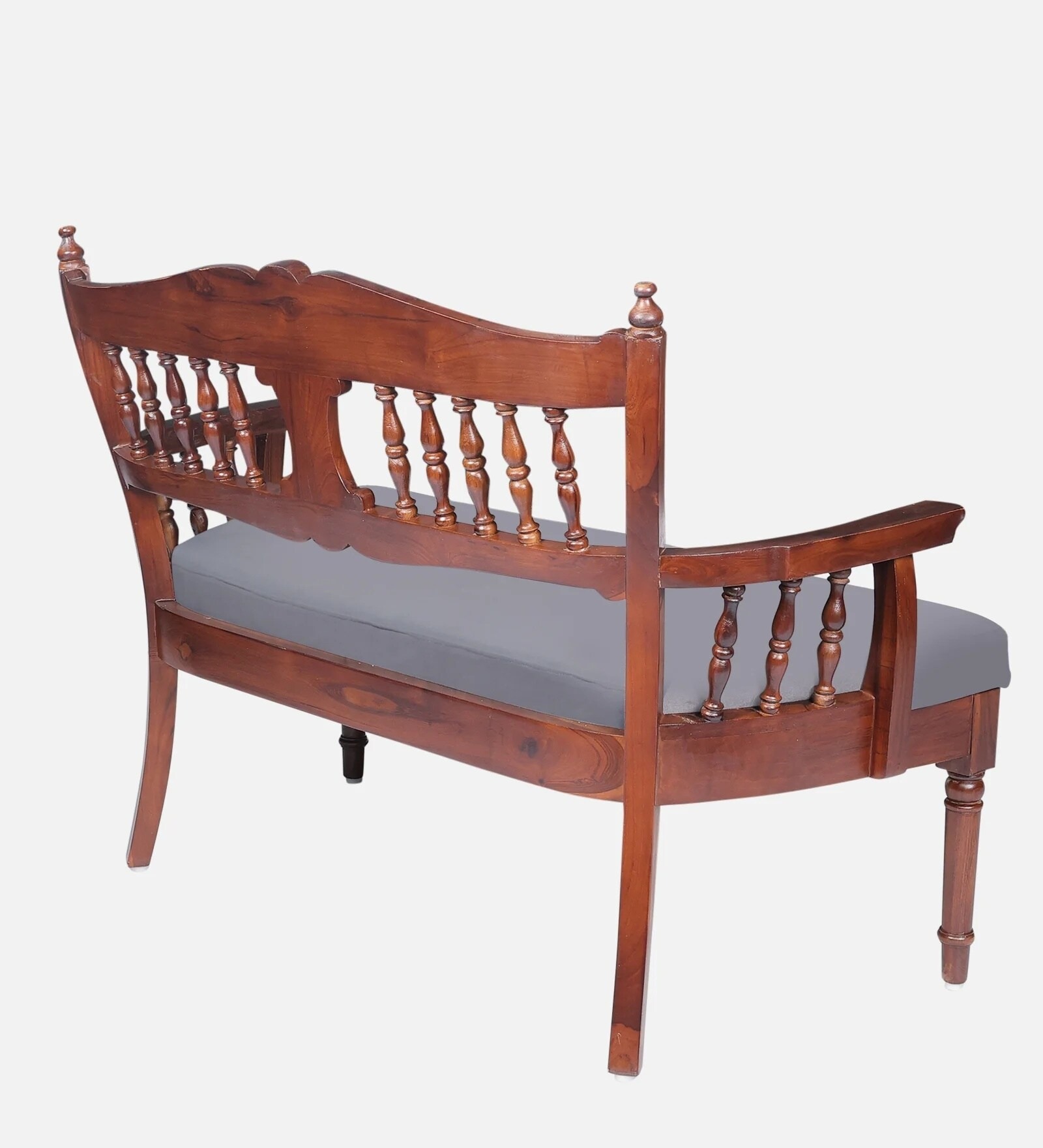 Swani Furniture Vrono 2 Seater Bench in Charcoal Grey Colour - Image 5