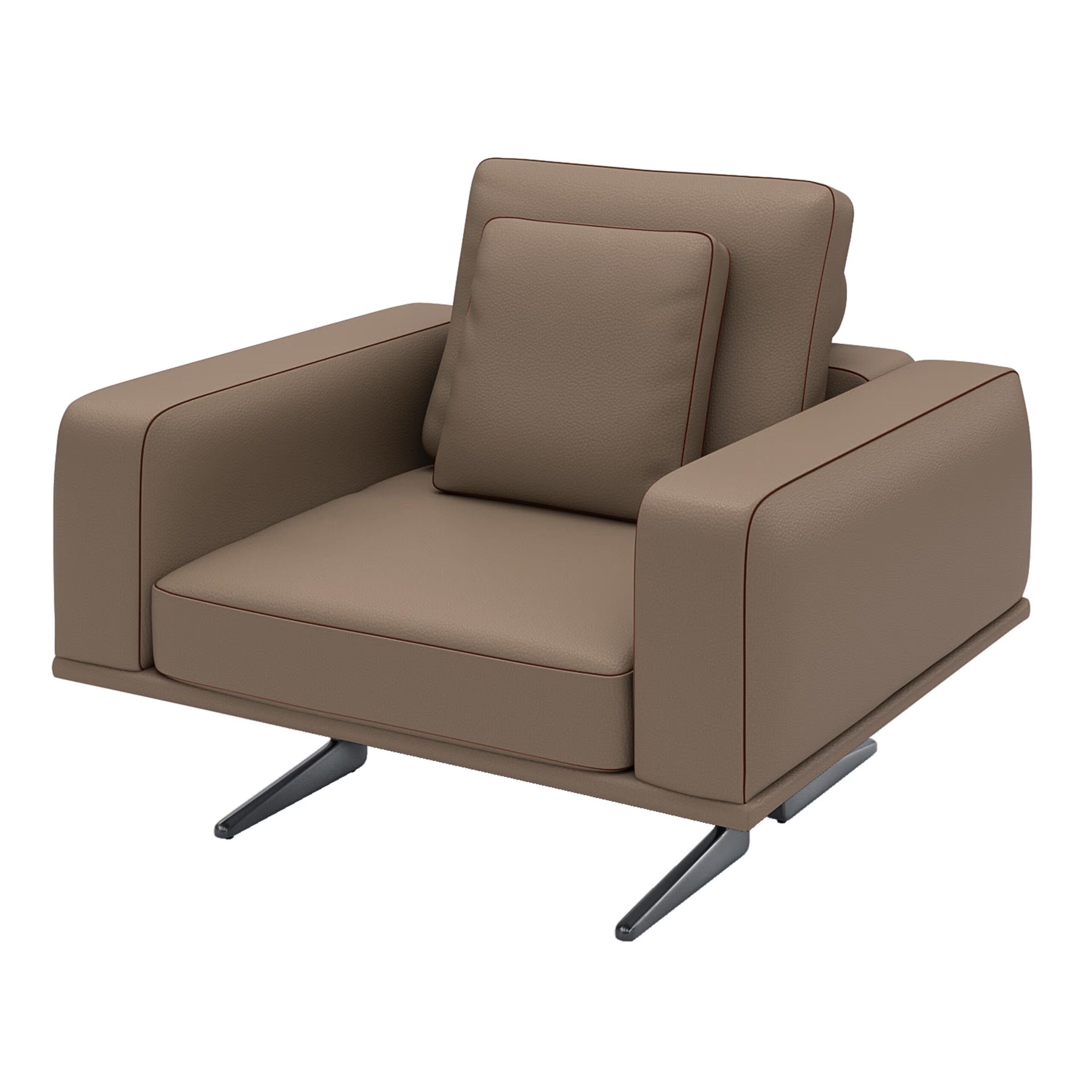 Swani Furniture Porto 1 Seater Sofa – Modern Accent Chair - Image 6