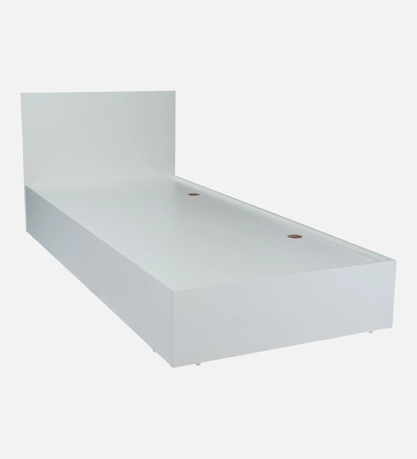Swani Furniture Kibo Single Bed in Off White Finish with Box Storage - Image 2