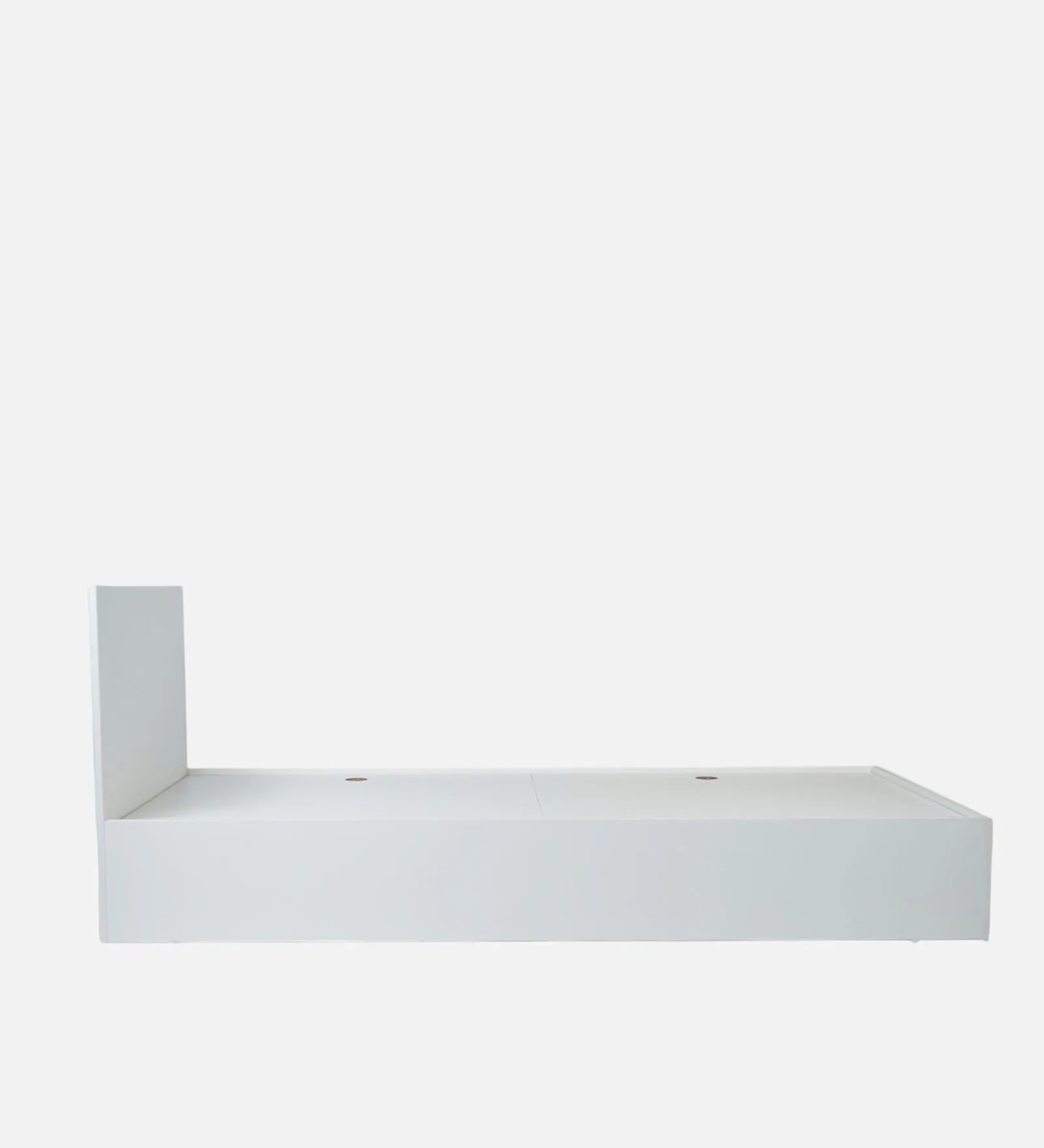 Swani Furniture Kibo Single Bed in Off White Finish with Box Storage - Image 6
