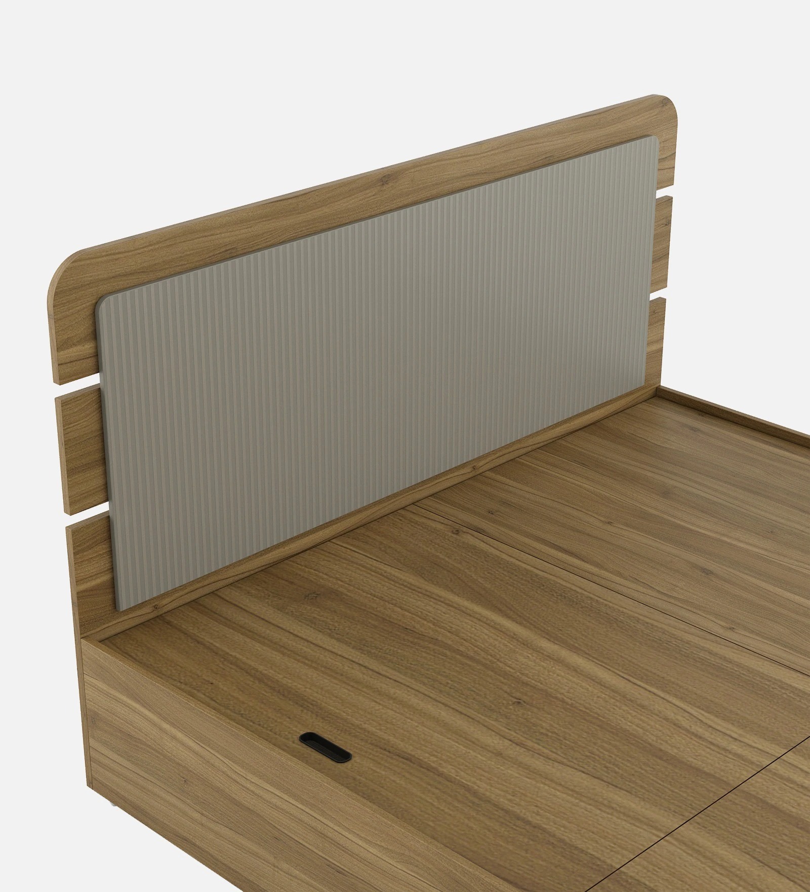 Swani Furniture Zenvora King Size Bed with Box Storage in Melamine Finish - Image 9