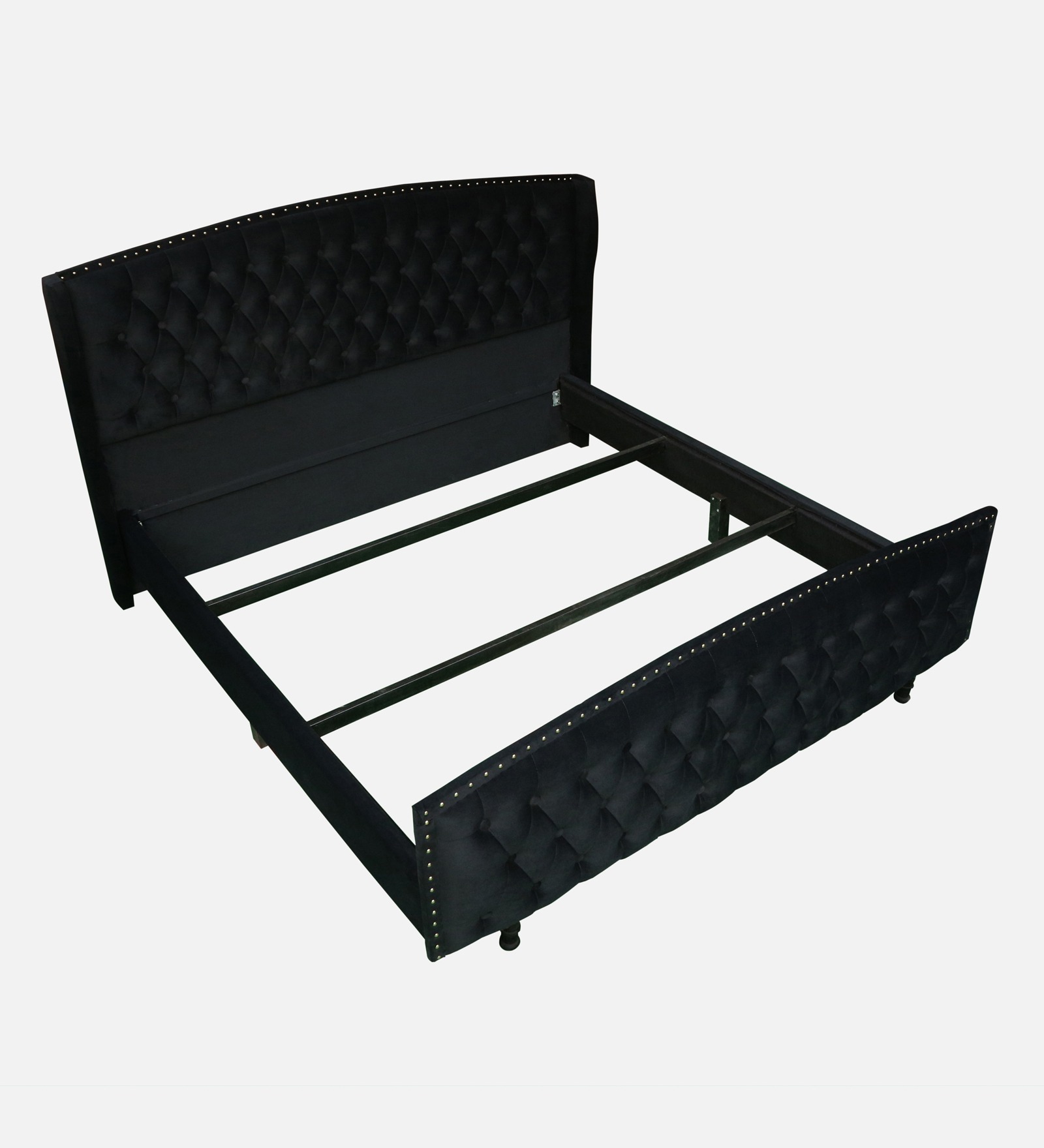 Swani Furniture Ciera Upholstered Queen Size Bed in Black Color - Image 7