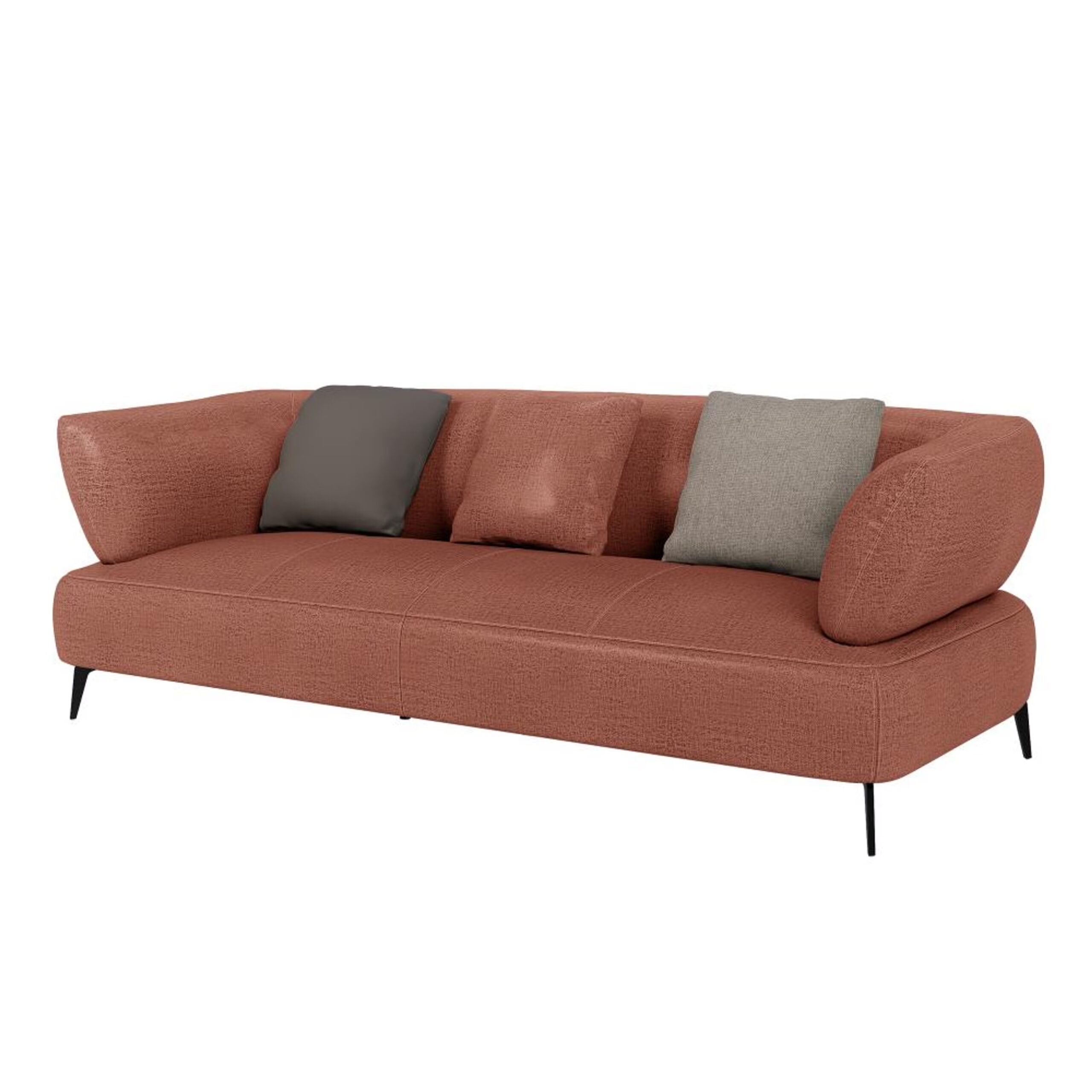 Swani Furniture Nauru 3 Seater Sofa – Modern Living Room Sofa - Image 4