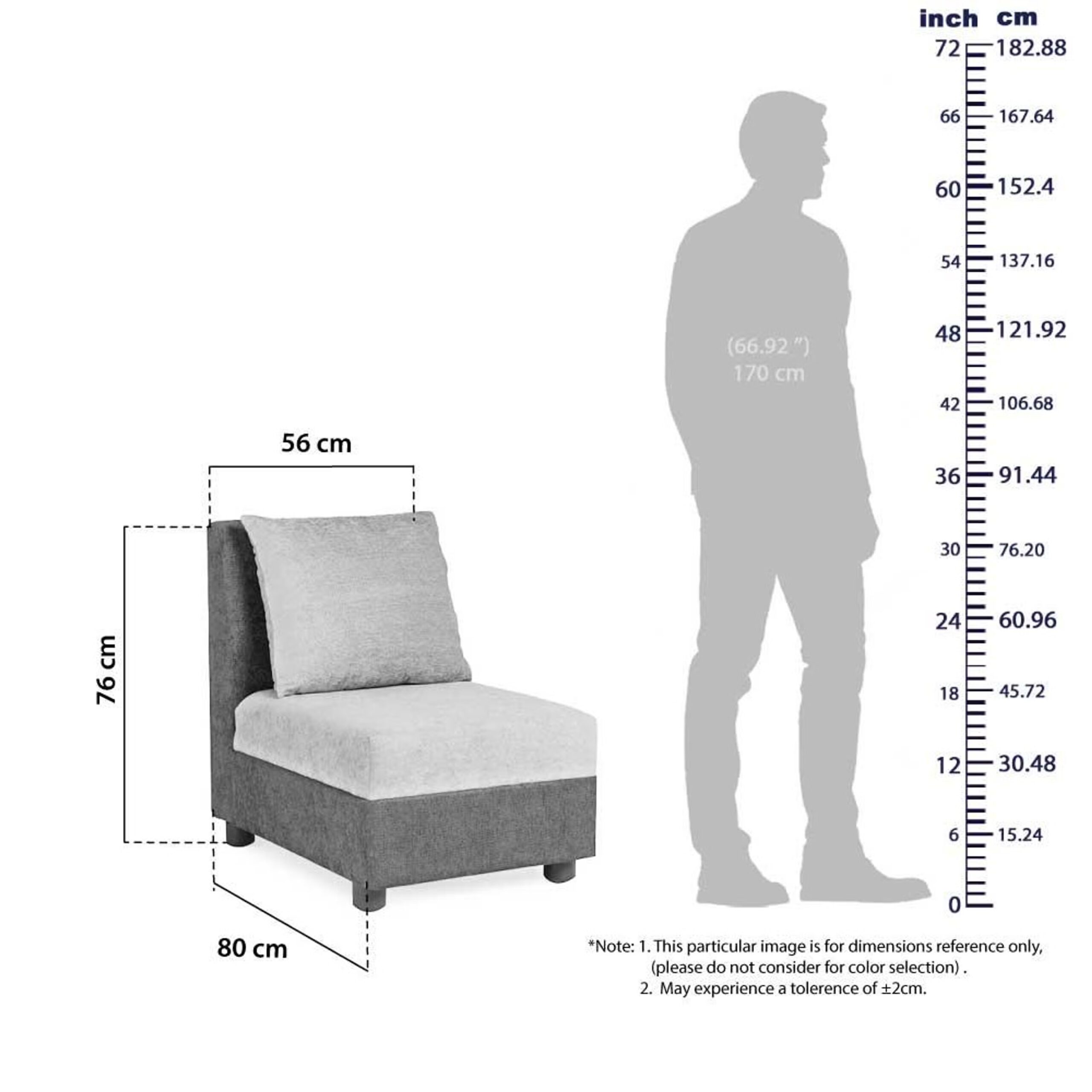 Swani Furniture Skiver L Shape 6 Seater Sofa Set – 3 Seater with Right Aligned Chaise - Image 13