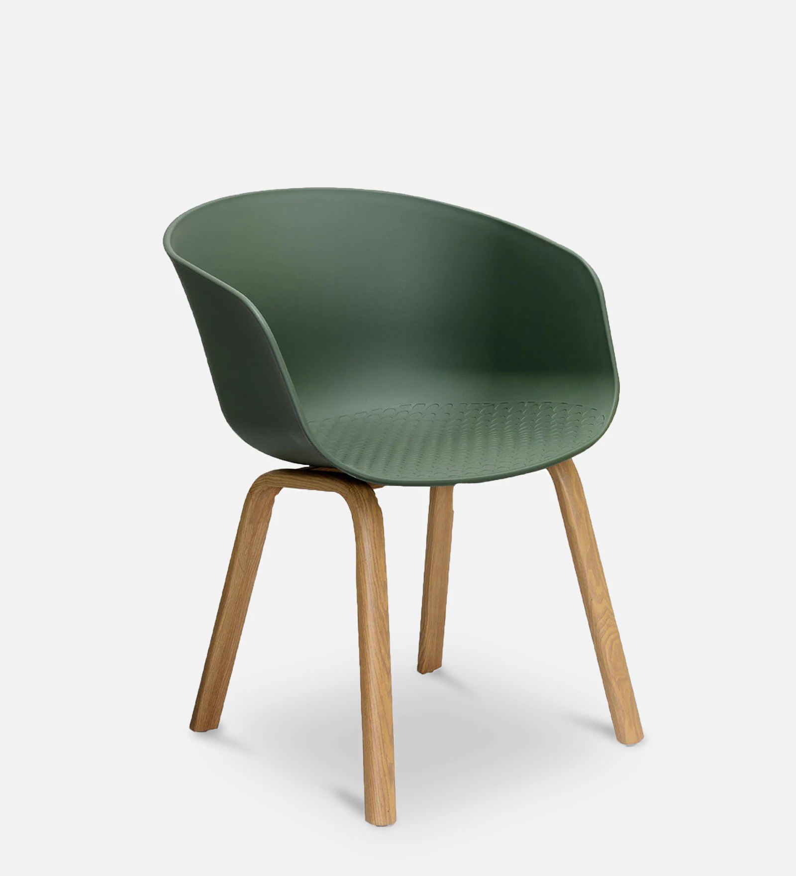 Swani Delta Nordic Plastic Iconic Chair – Green Color - Image 4