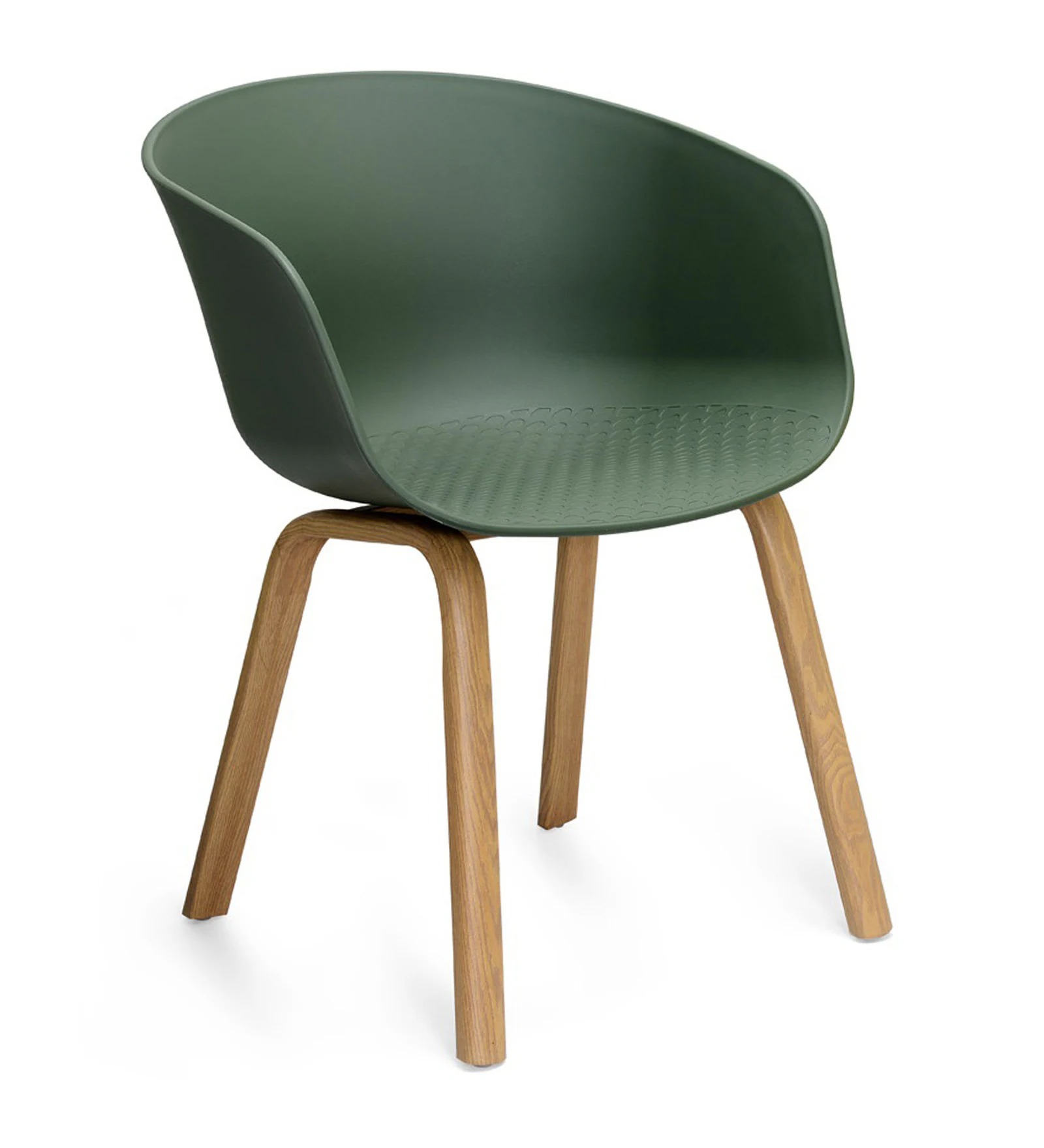 Swani Delta Nordic Plastic Iconic Chair – Green Color - Image 3