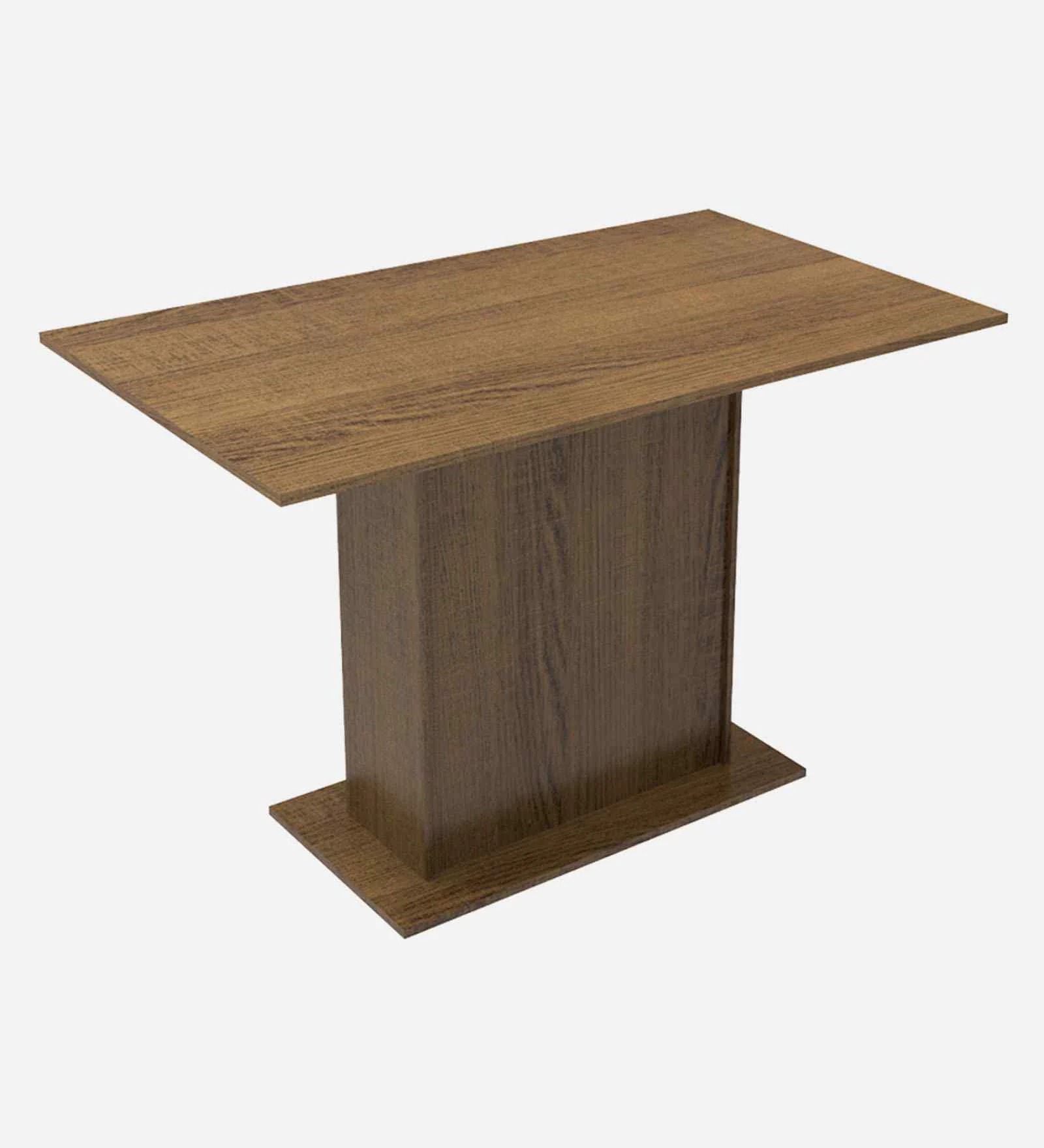Swani Vetro 6-Seater Dining Table – Brown Finish - Image 3