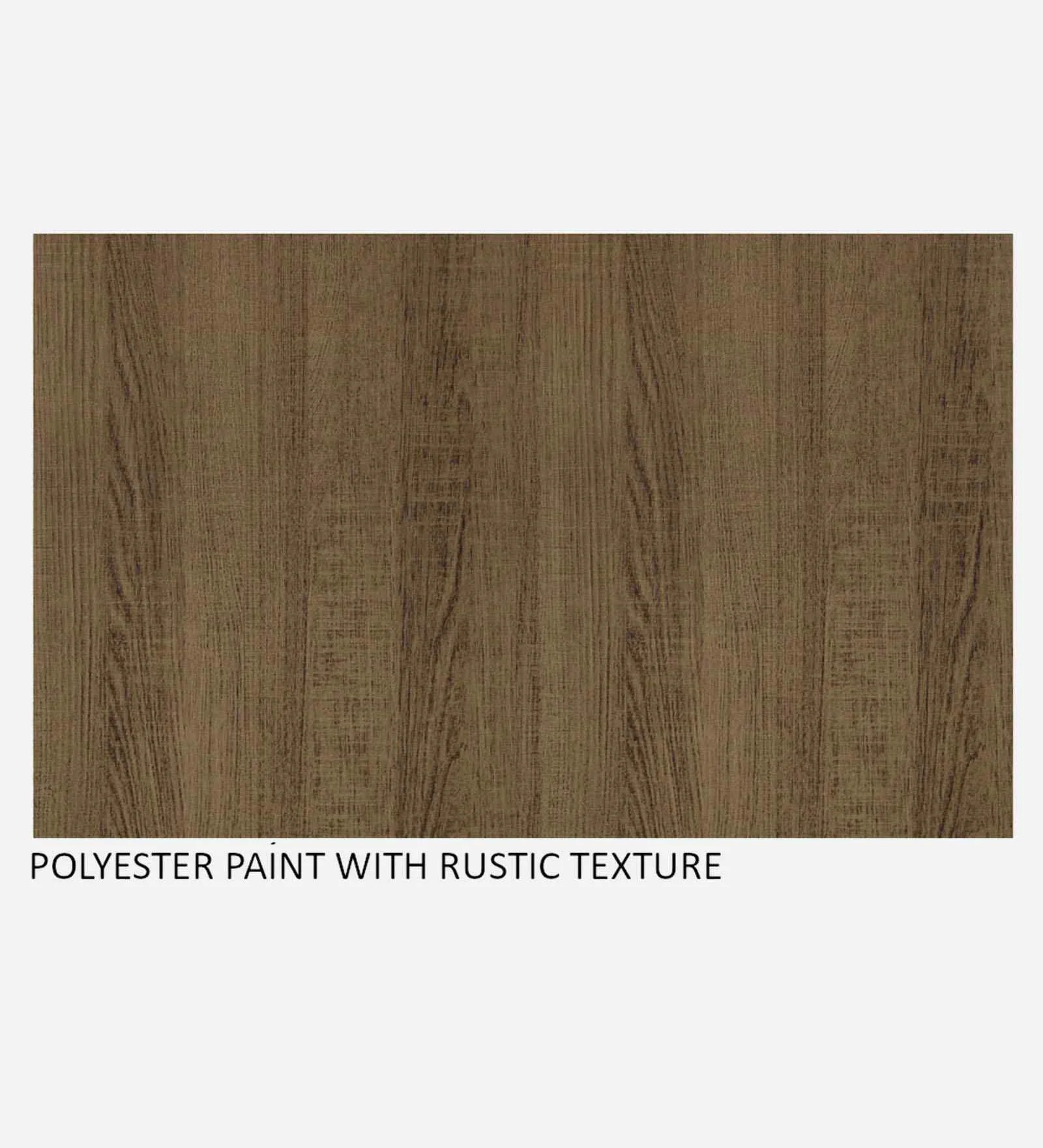 Swani Vetro 6-Seater Dining Table – Brown Finish - Image 4