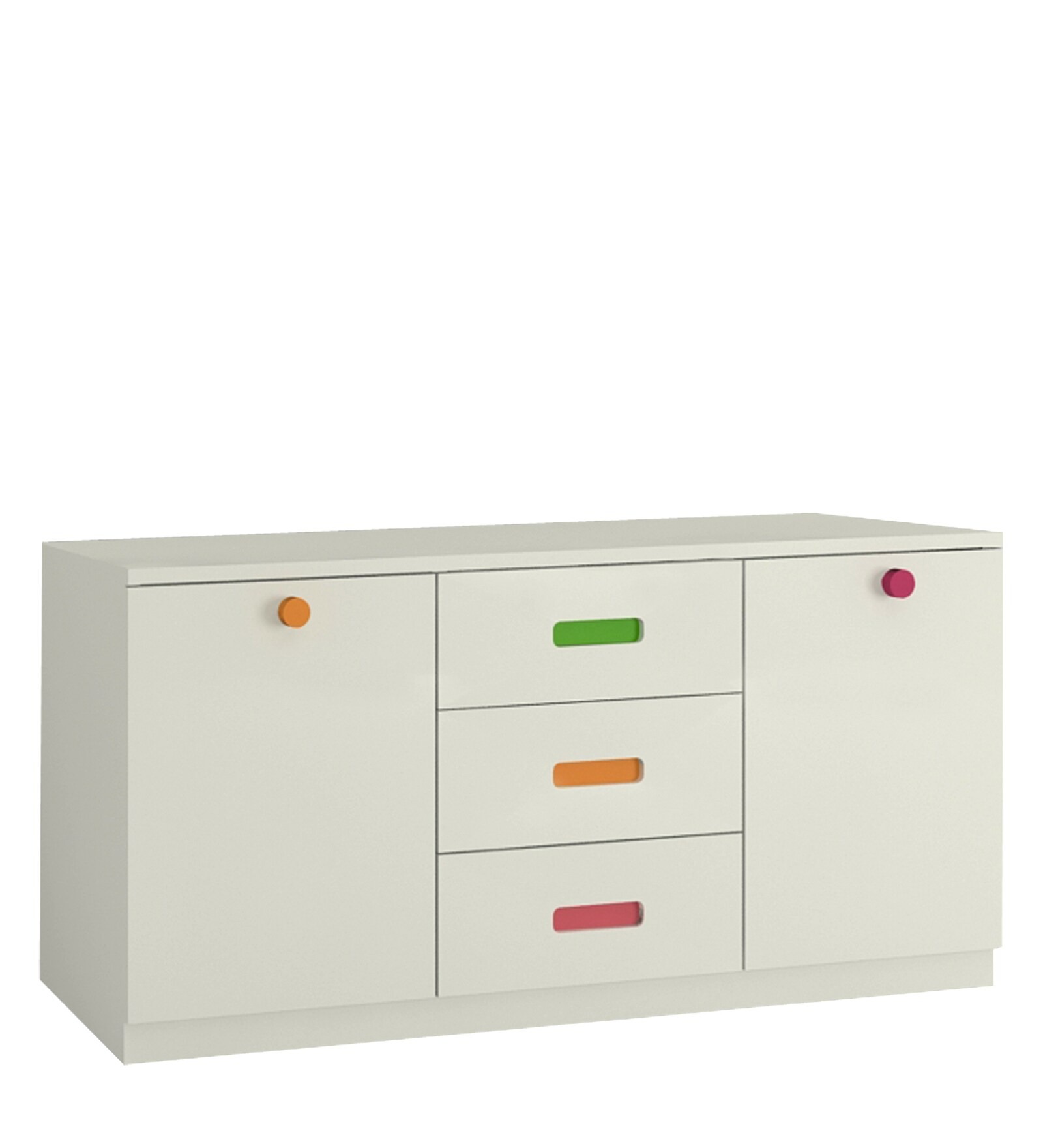 Swani Casablanca Kids Storage Cabinet – Ivory Colour - Image 2