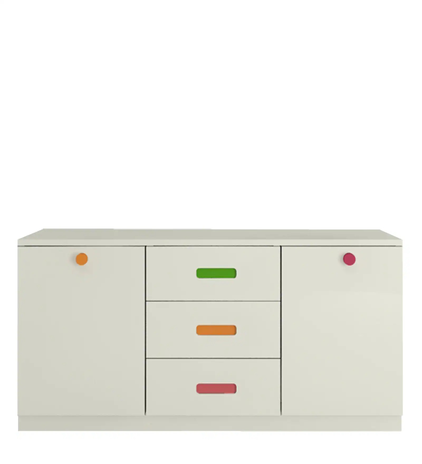 Swani Casablanca Kids Storage Cabinet – Ivory Colour - Image 4