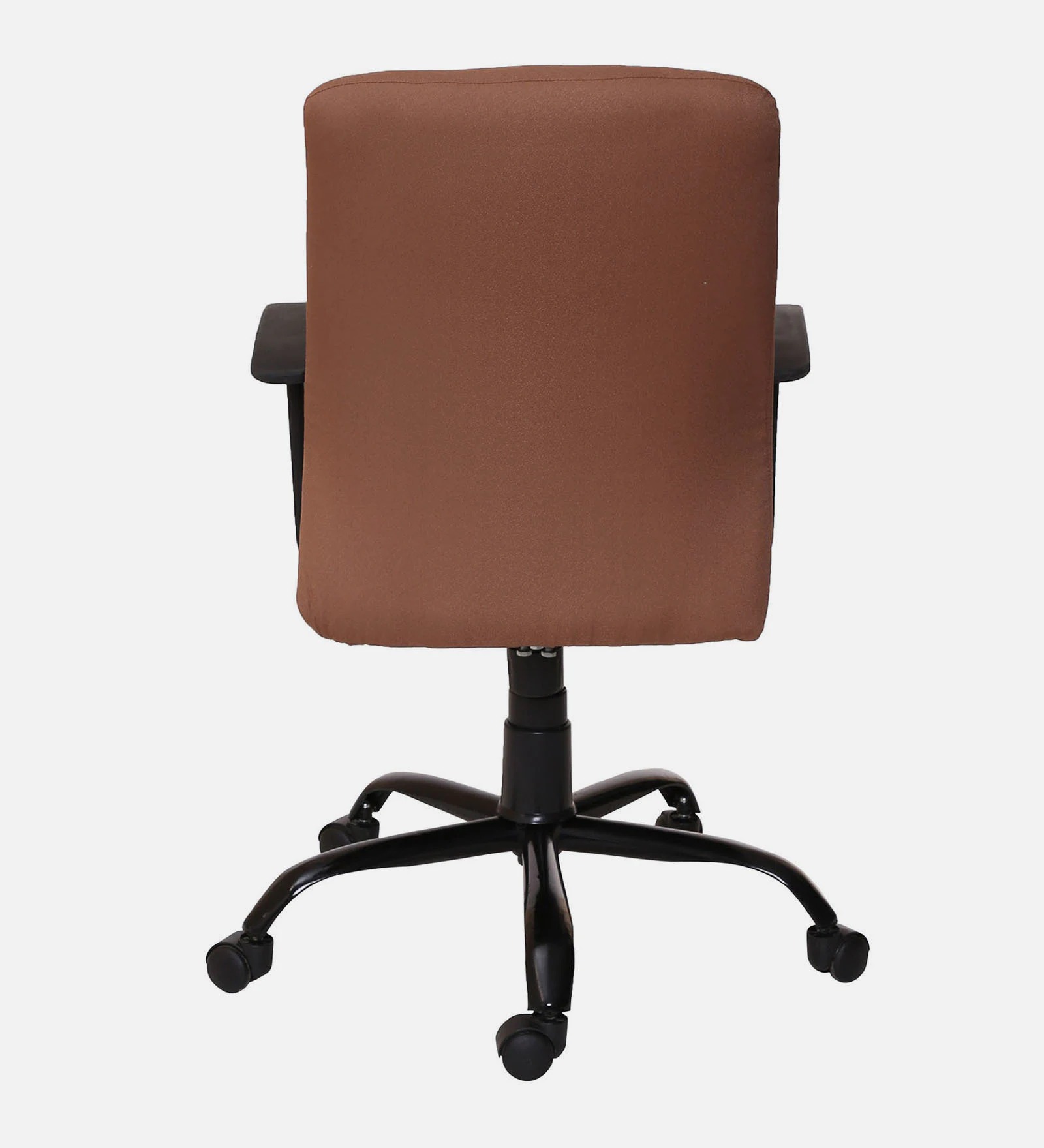 Fabric Ergonomic Office Chair in Camel – Comfortable Mid Back Work Chair | Swani Furniture - Image 2