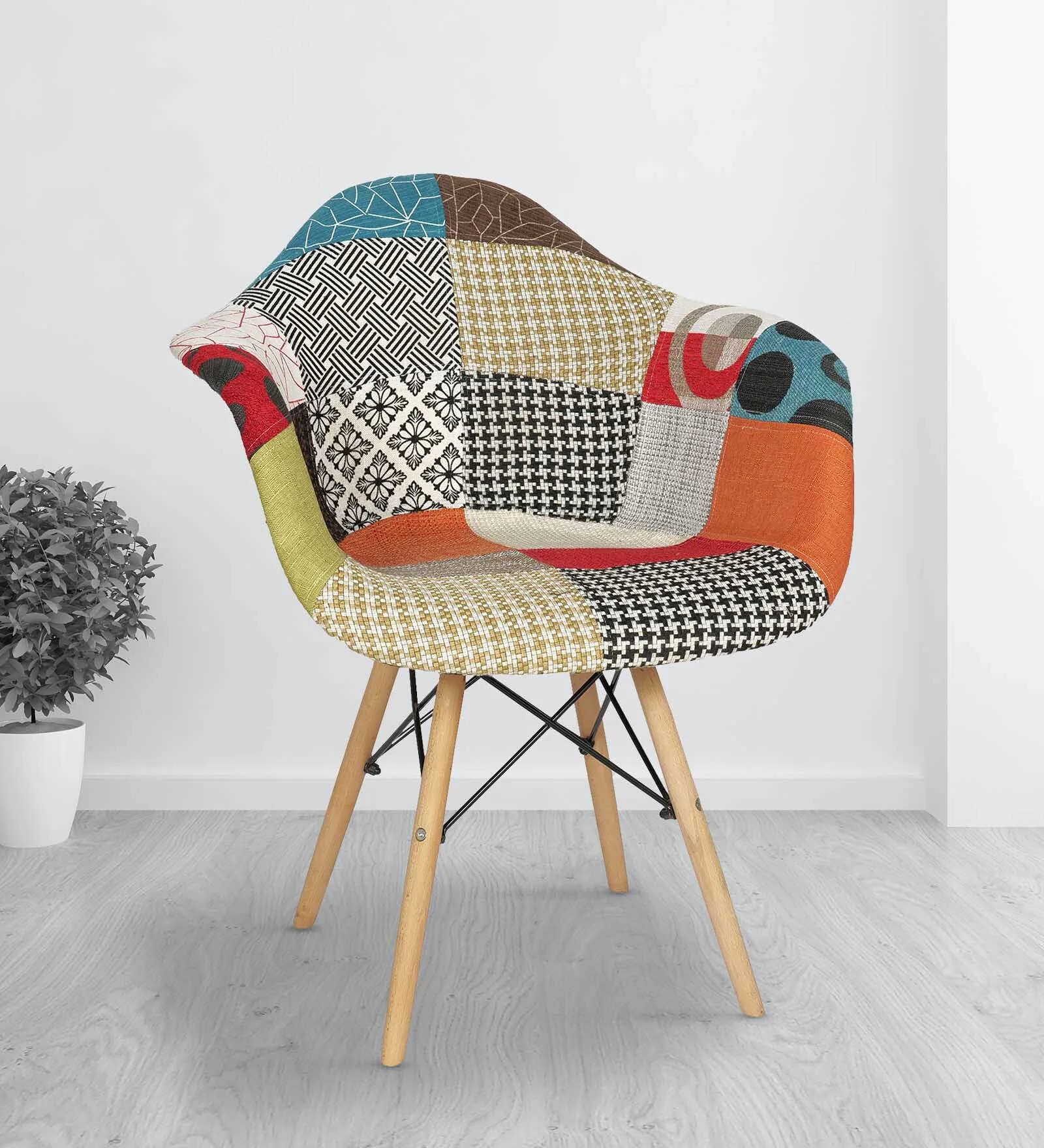 Swani Forma Iconic DSW Replica Chair – Pattern Color