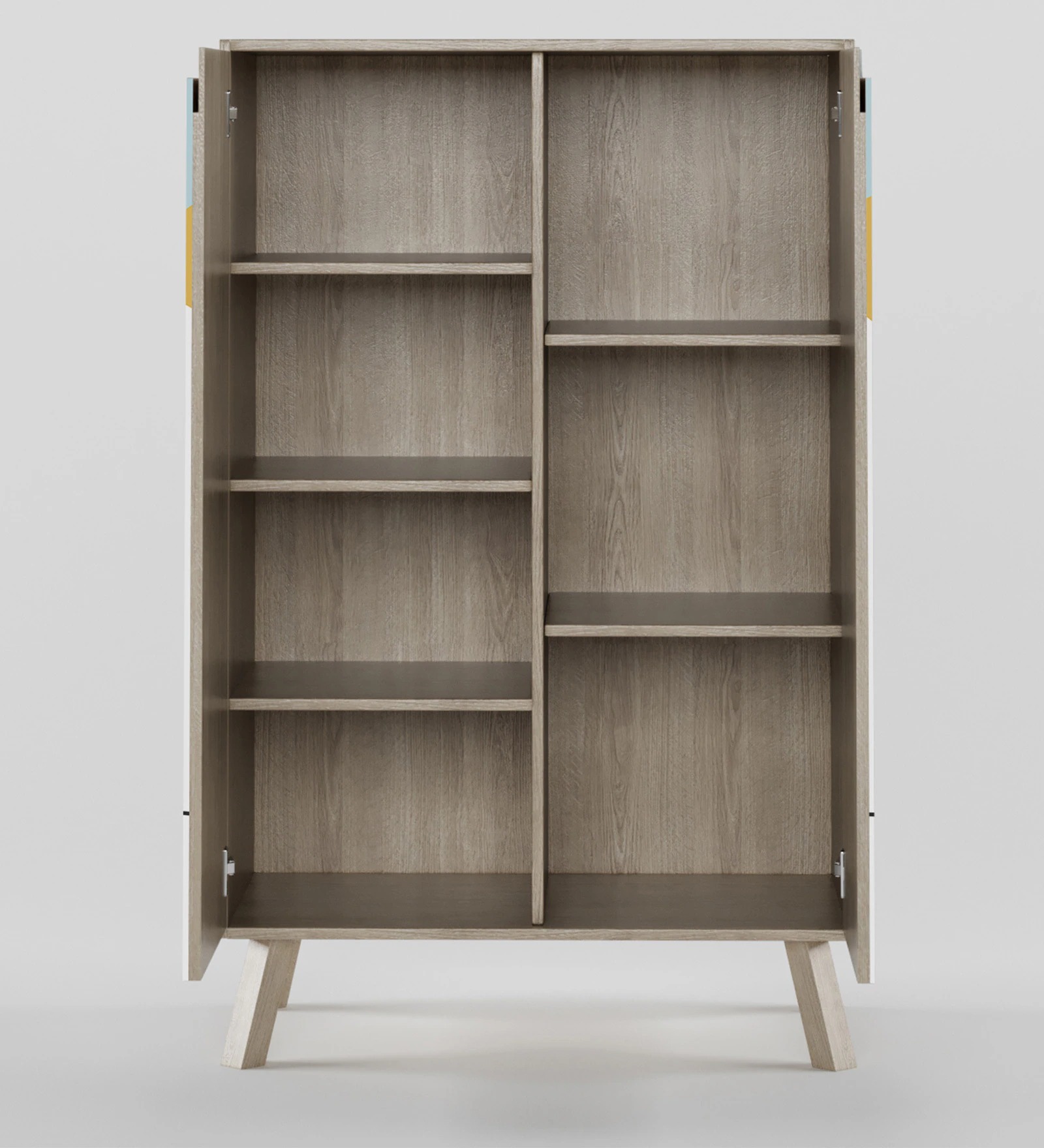 Swani Chirpy Bird Print Kids Storage Cabinet – Blue Colour - Image 4