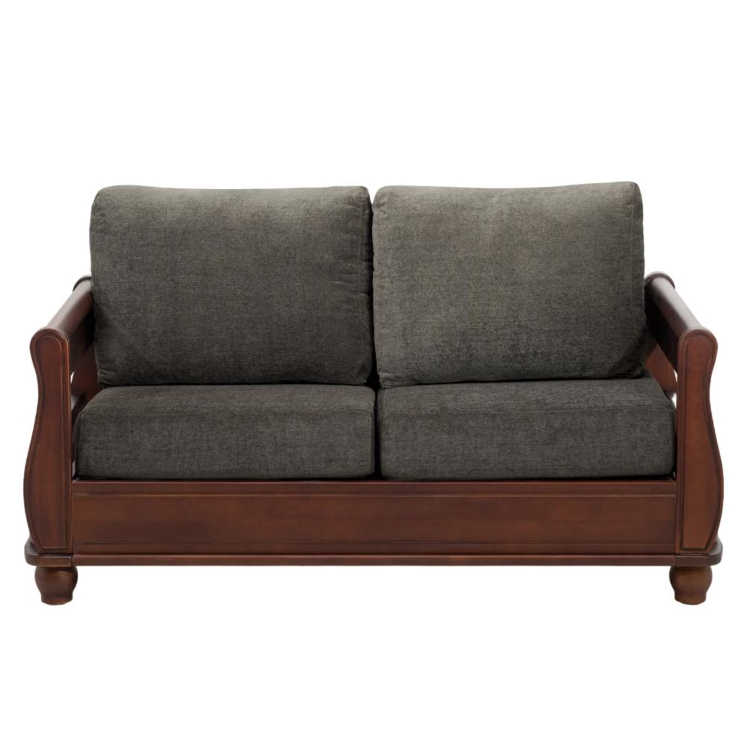 Swani Stefano 2 Seater Sofa – Modern Compact Fabric Sofa - Image 2