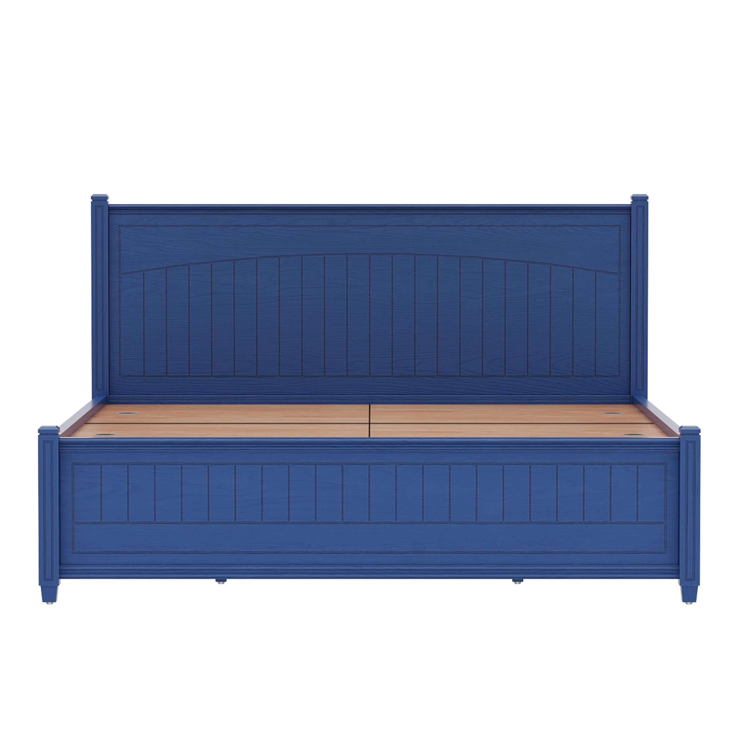 Swani Furniture Nilaka King Size Storage Bed – Wooden King Bed with Box Storage - Image 3