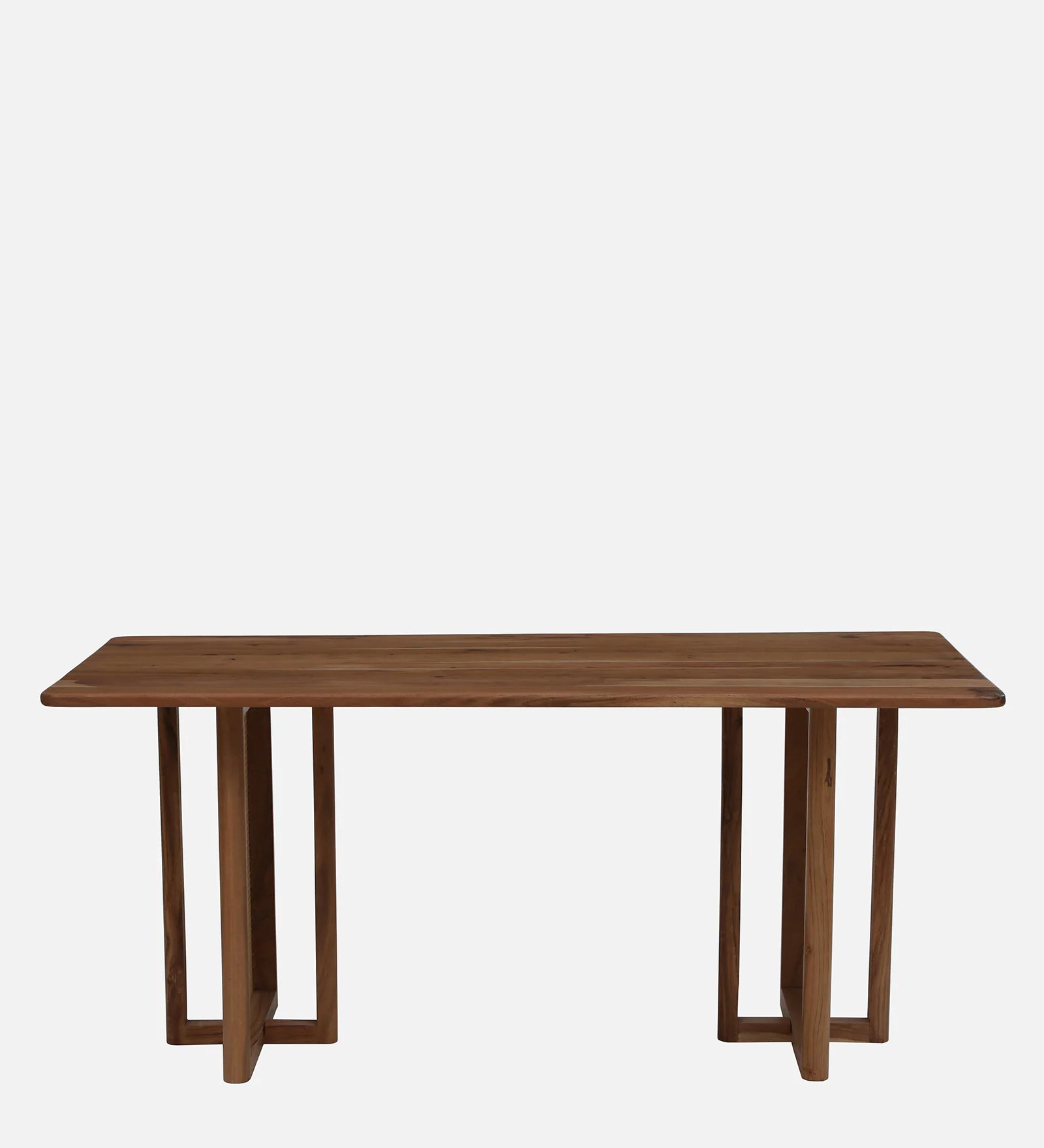 Swani Assen Acacia Wood 6-Seater Dining Table – Natural Finish - Image 6