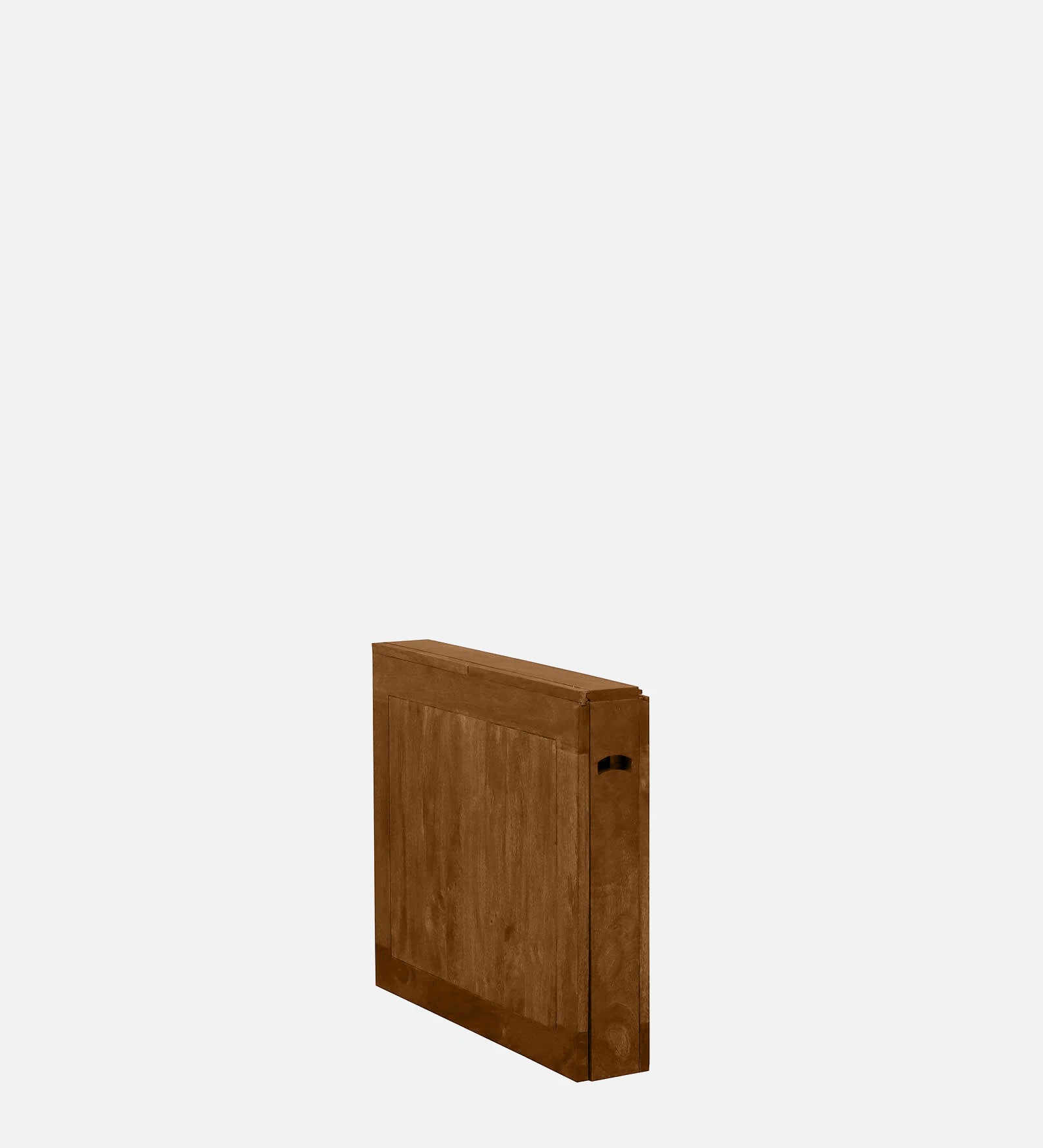 Swani Barcelona Solid Wood 6-Seater Foldable Dining Table – Scratch Resistant Provincial Teak Finish - Image 7