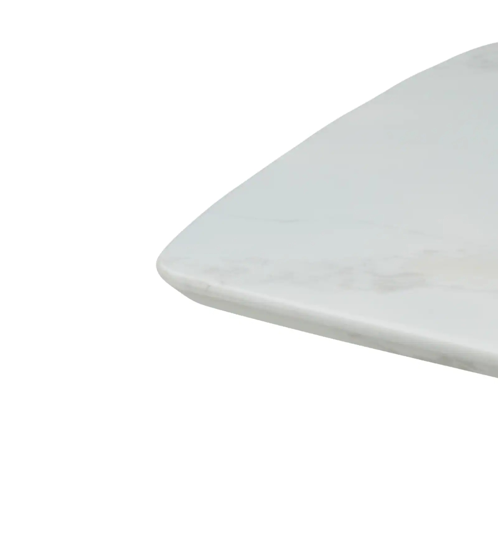 Swani Romania Italian Marble 6-Seater Dining Table – White Finish - Image 6