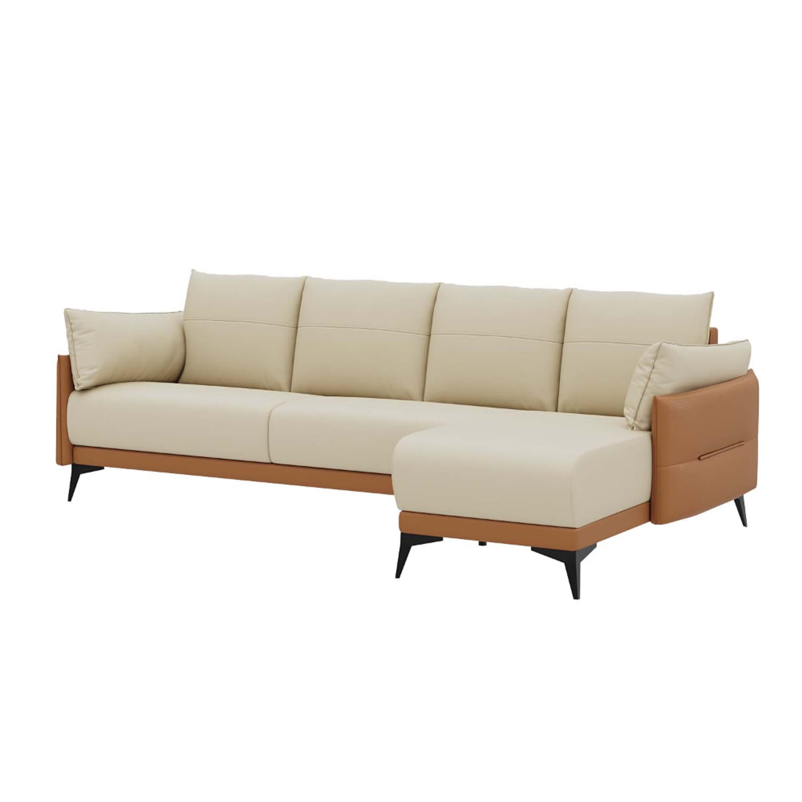 Swani Komodo L Shape Sofa Set – 3 Seater with Right Side Chaise - Image 7