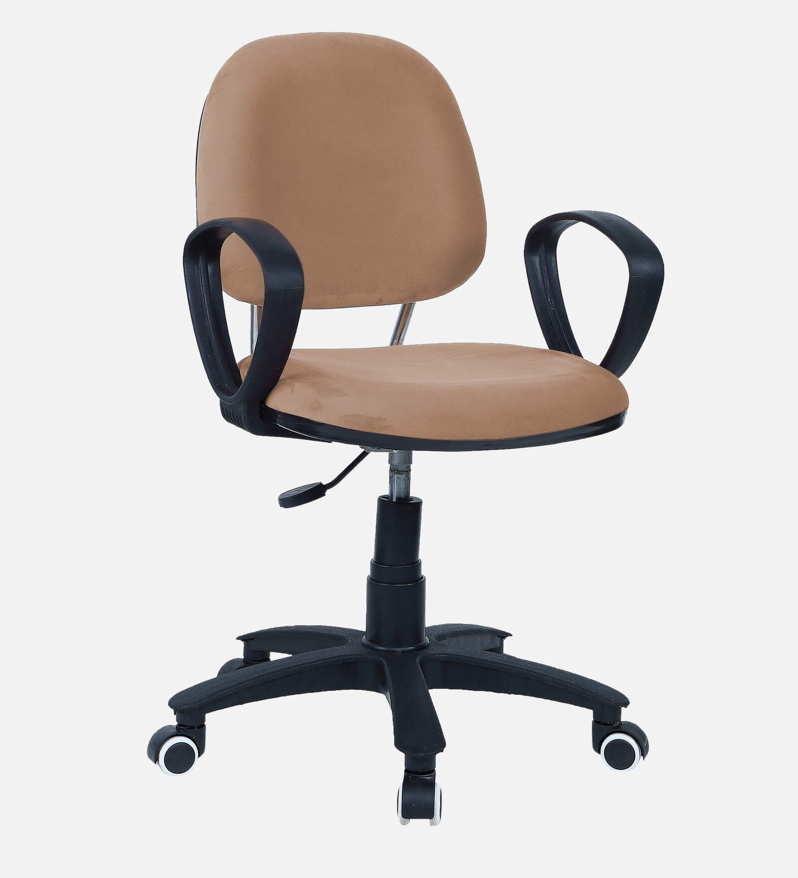 Low Back Ergonomic Office Chair in Beige – Comfortable Work Chair | Swani Furniture - Image 3