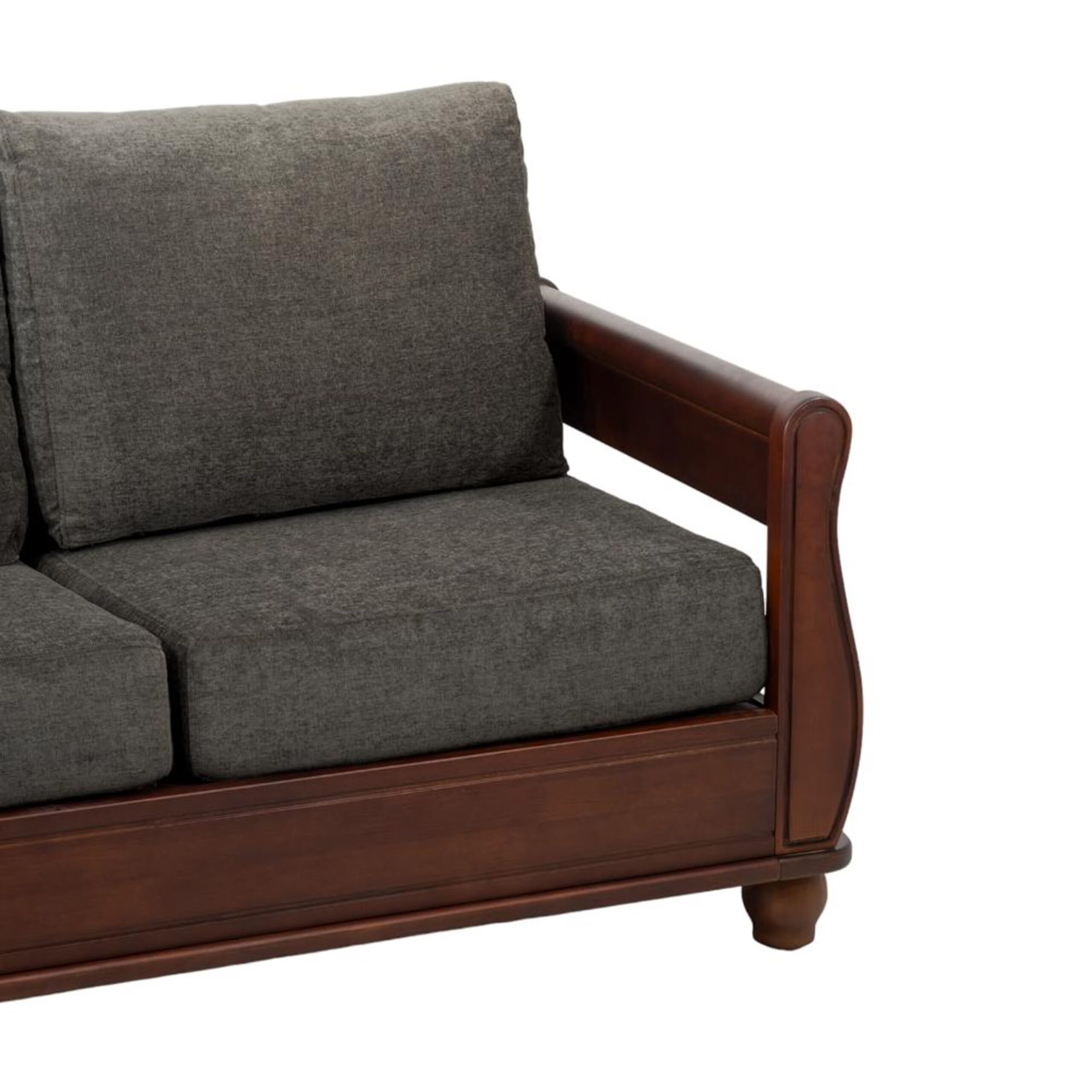 Swani Stefano 2 Seater Sofa – Modern Compact Fabric Sofa - Image 6