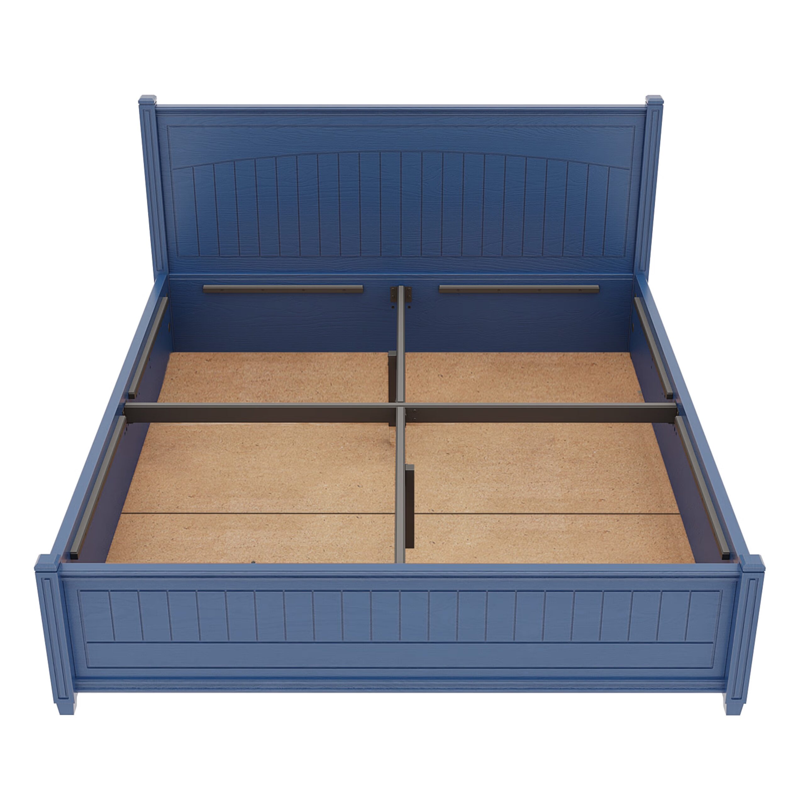 Swani Furniture Nilaka King Size Storage Bed – Wooden King Bed with Box Storage - Image 2