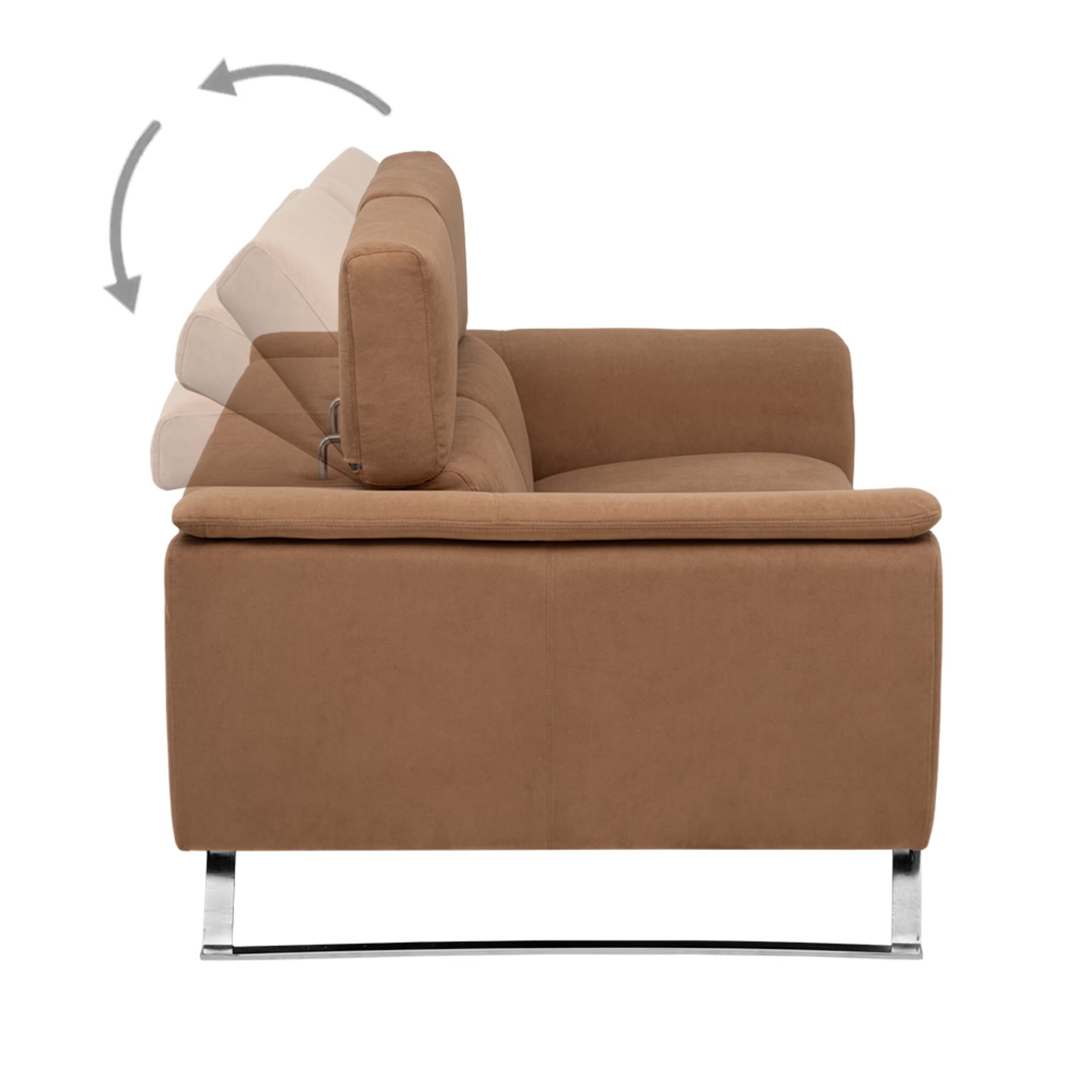 Swani Magnus 3 Seater Sofa – Modern Fabric Living Room Sofa - Image 6